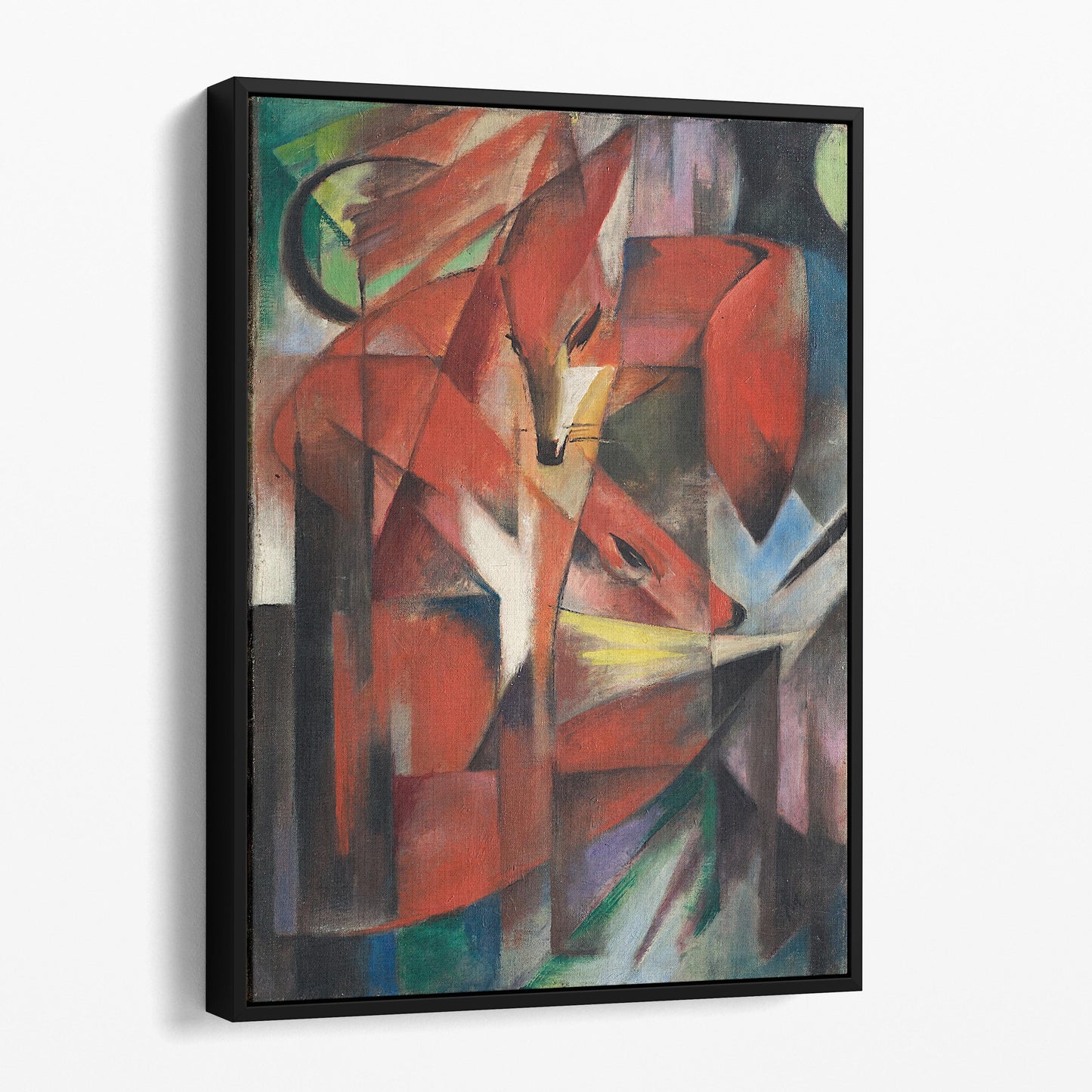 The Foxes by Franz Marc