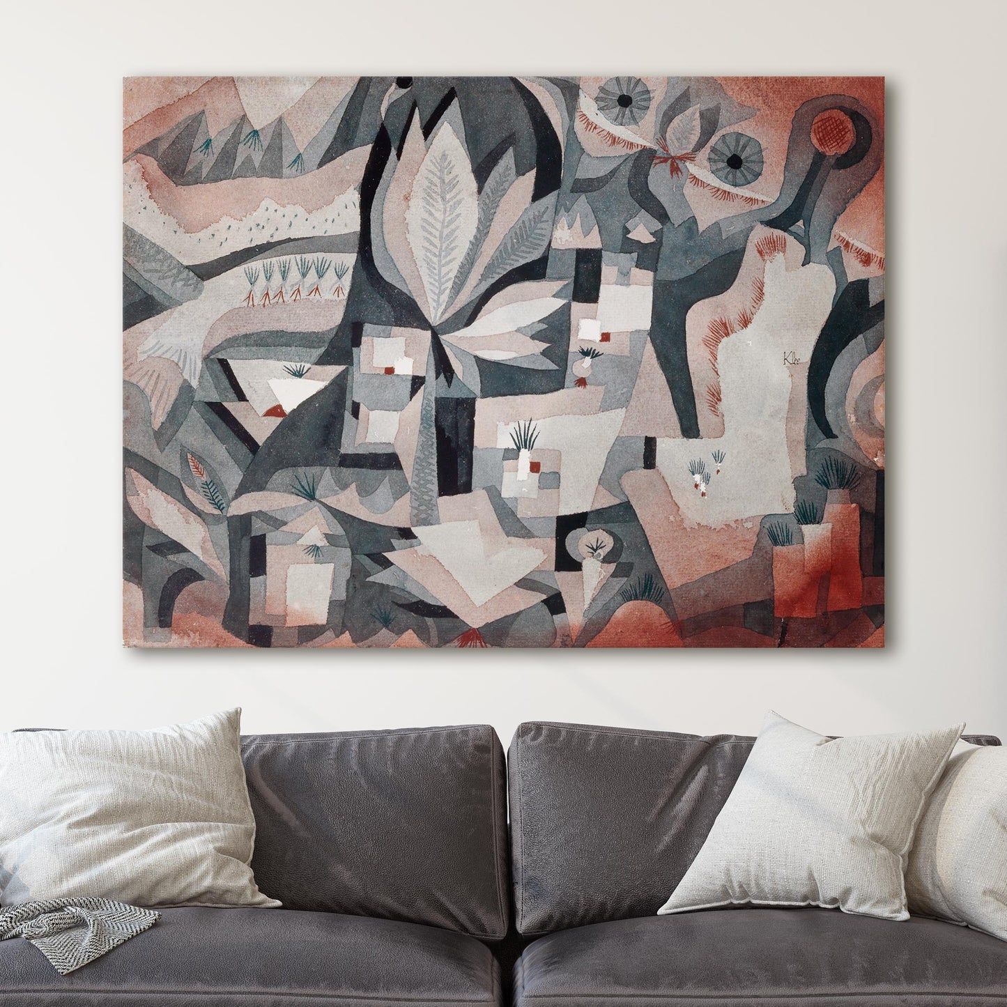 Dry Cooler Garden (1921) by Paul Klee