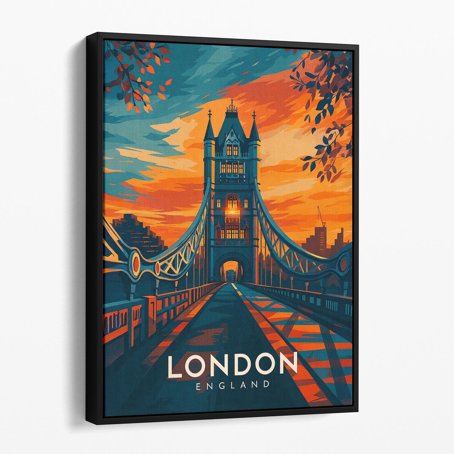 London England Travel Poster