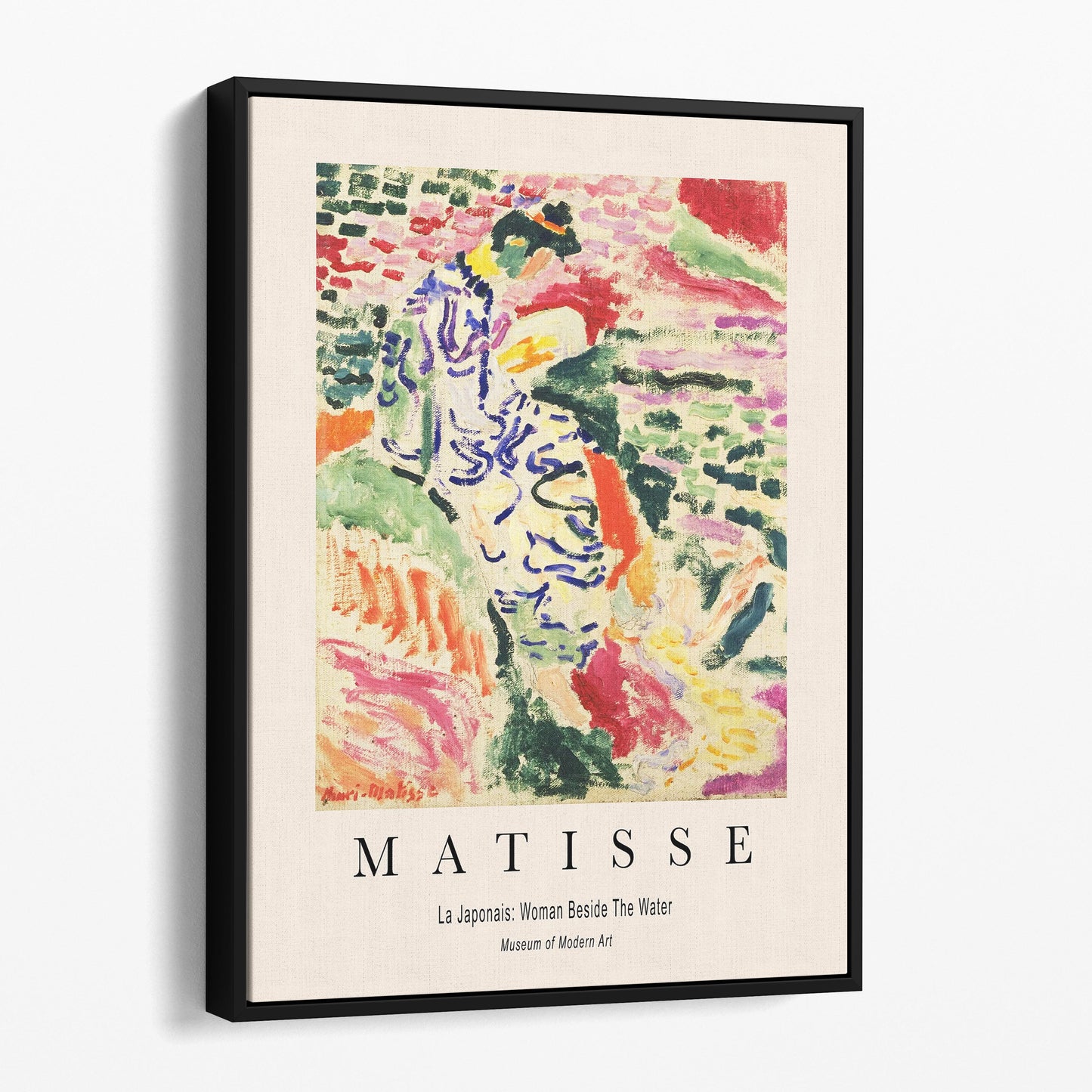 Henri Matisse - La Japonaise, Woman Beside The Water