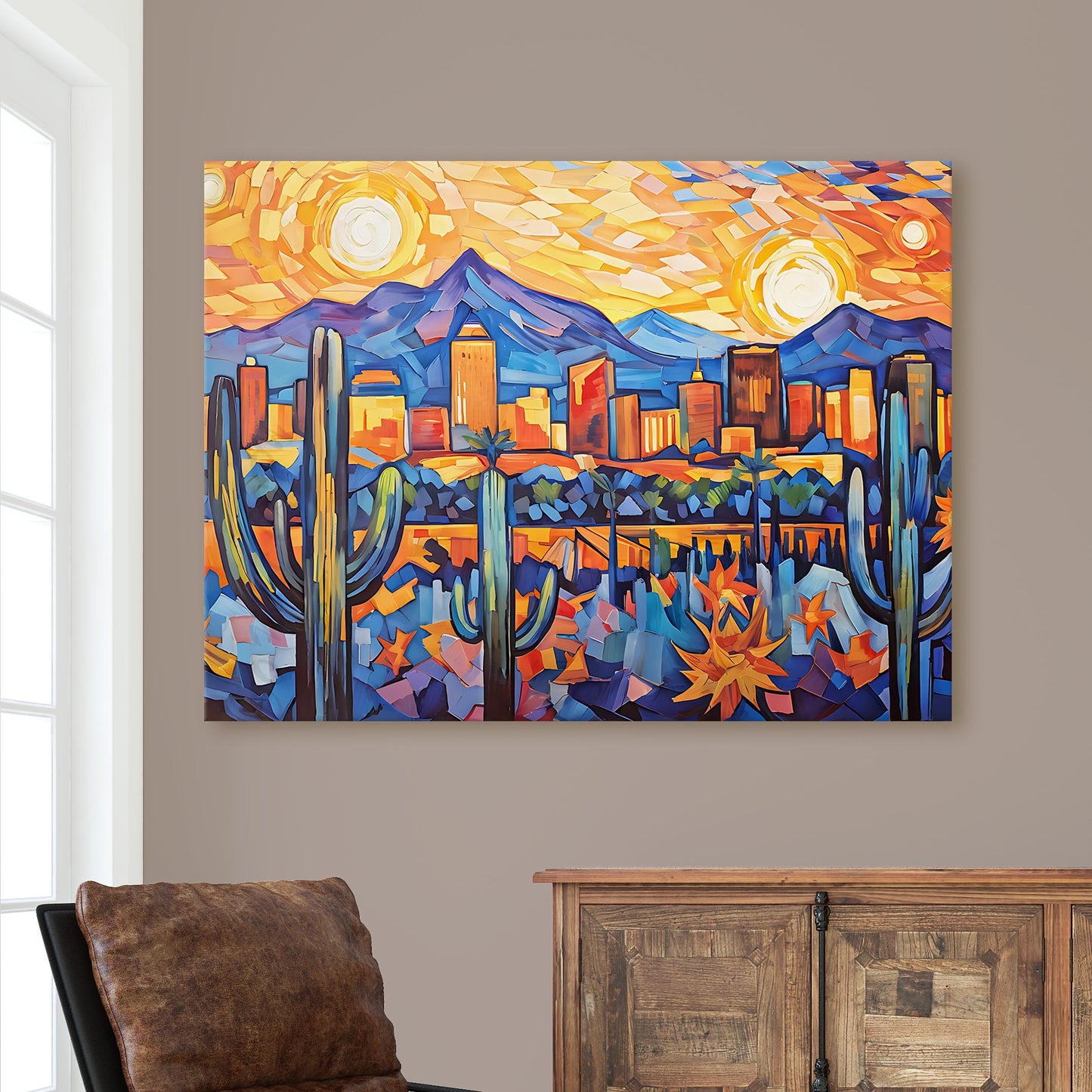 Phoenix Arizona Van Gogh Starry Night