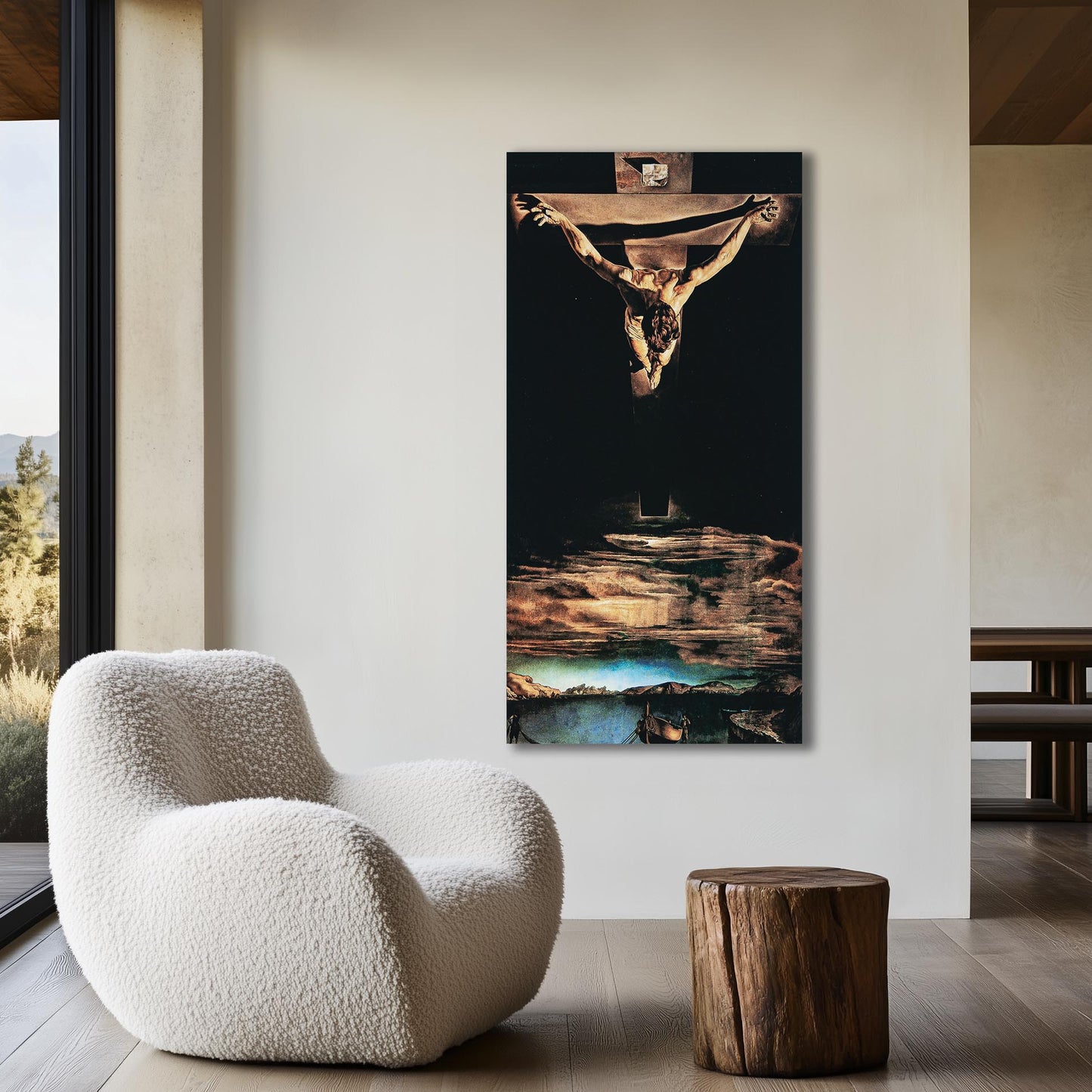 Christ of Saint John of the Cross Salvador Dali