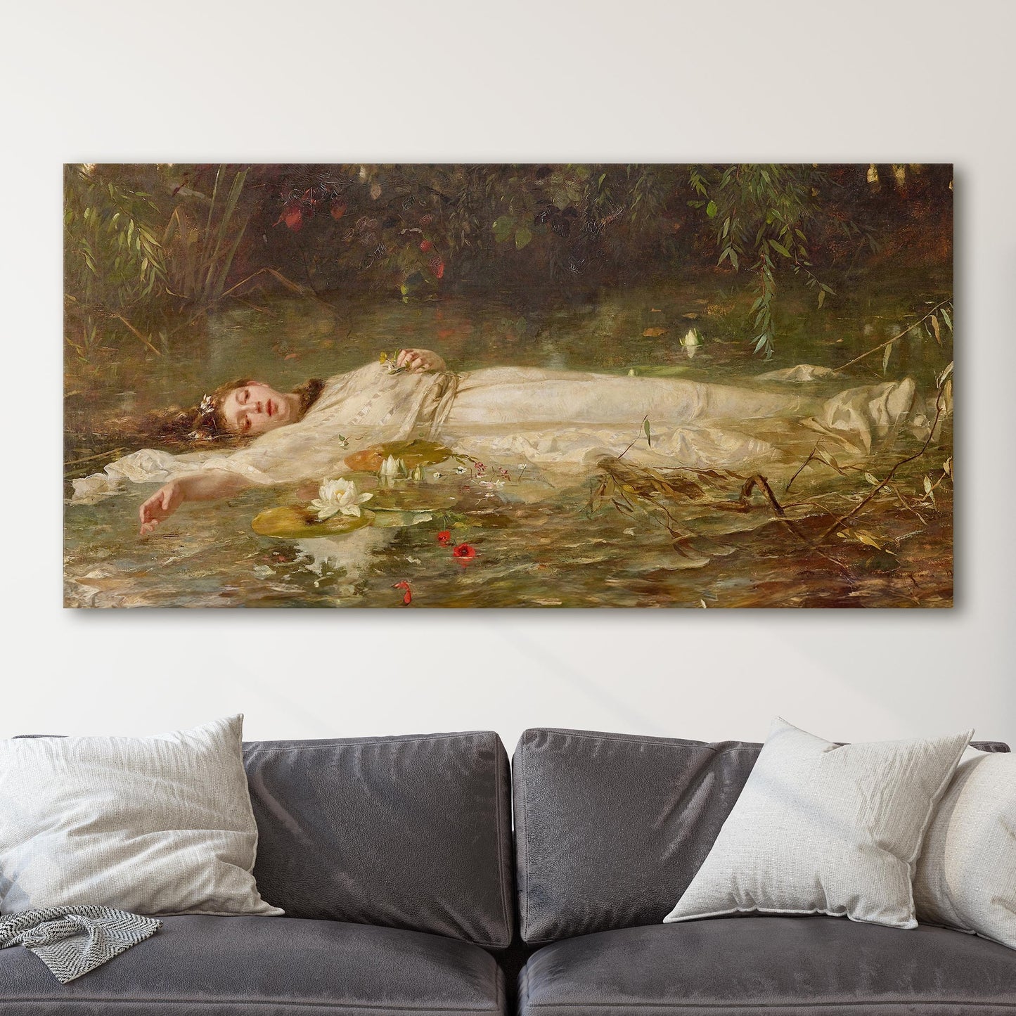 Ophelia by Friedrich Heyser