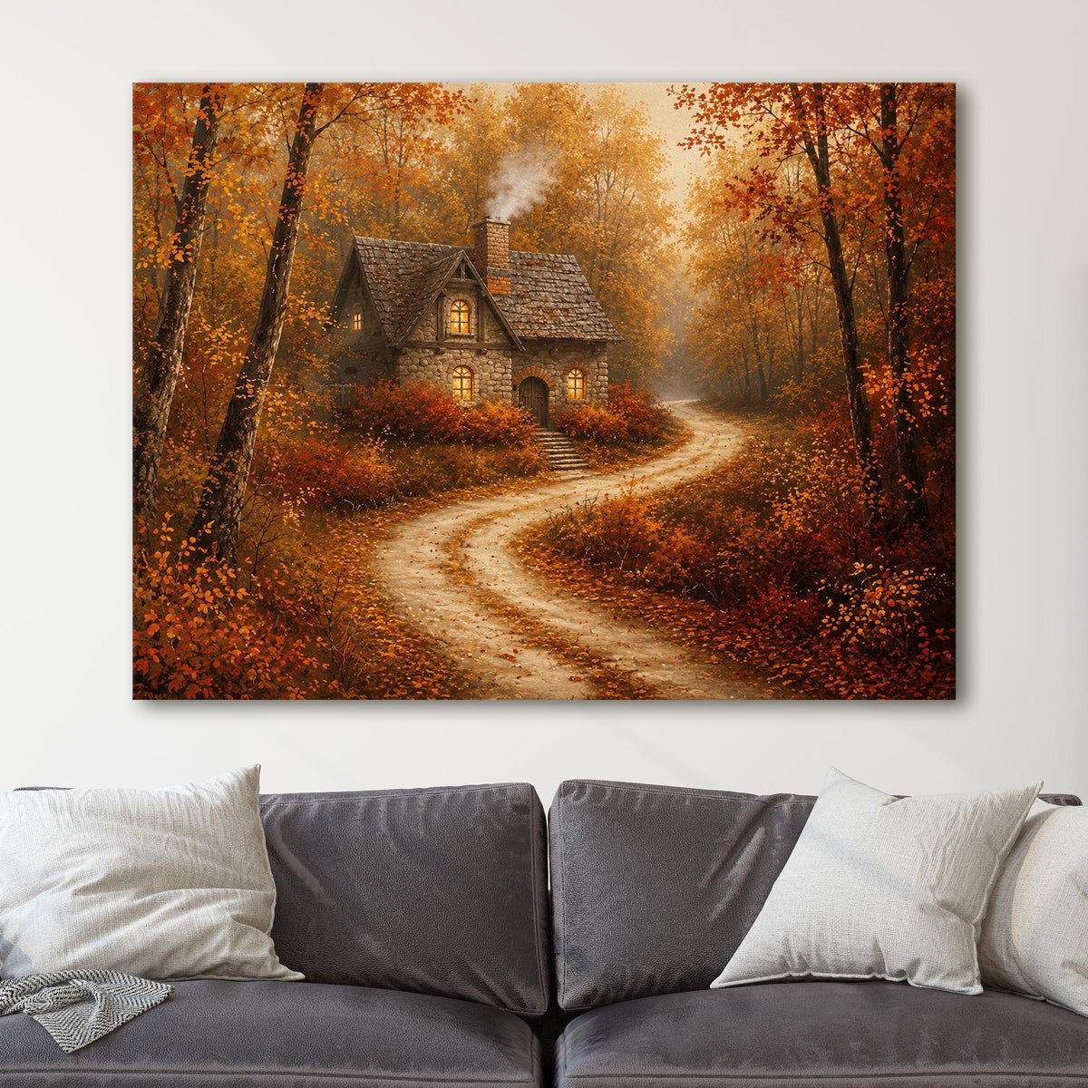 Autumn Forest Cottage