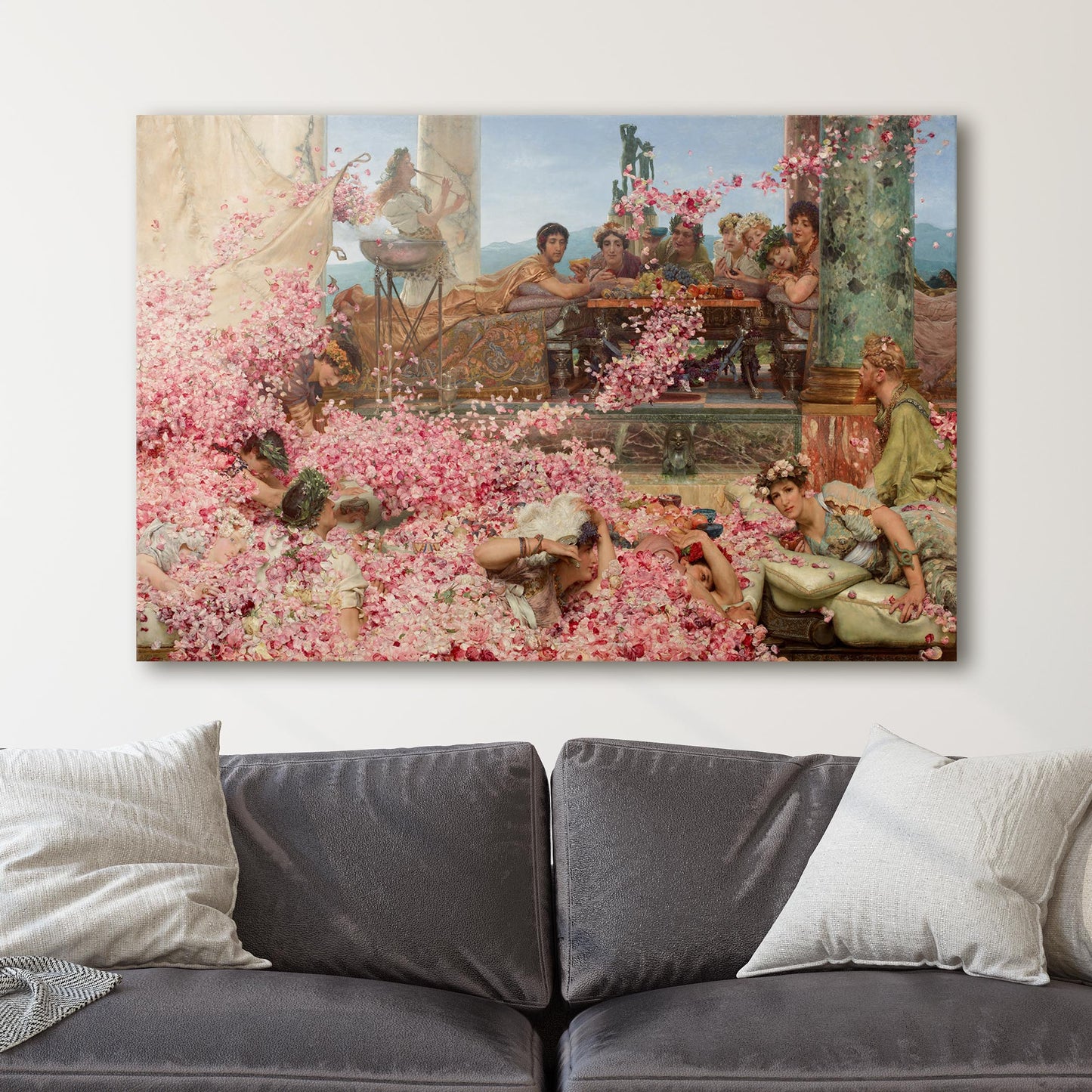 The Roses of Heliogabalus by Lawrence Alma-Tadema