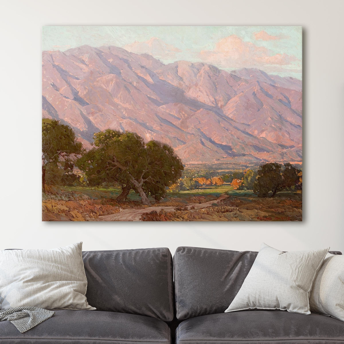 Hills at Altadena - Edgar Payne