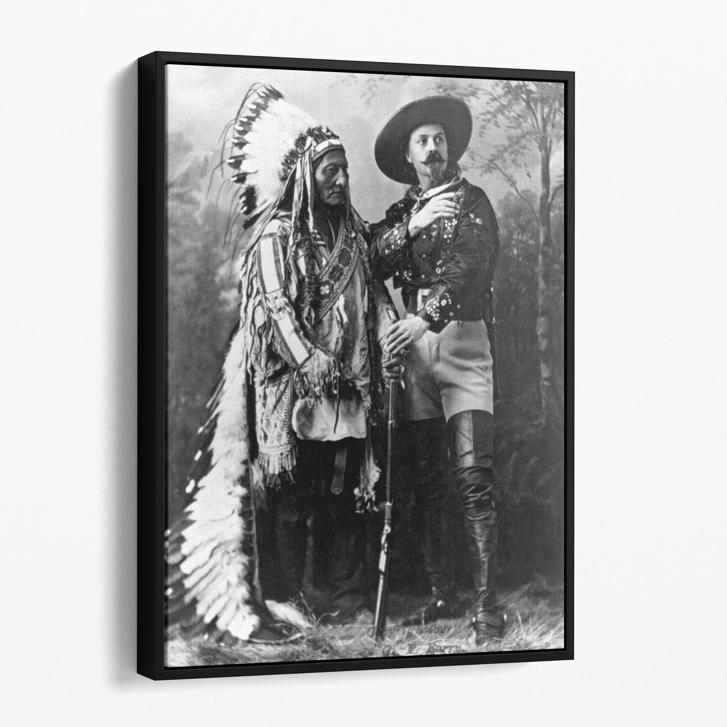 Sitting Bull And Buffalo Bill 1897