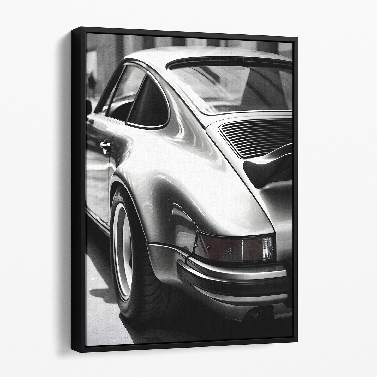 Vintage Porsche Back View
