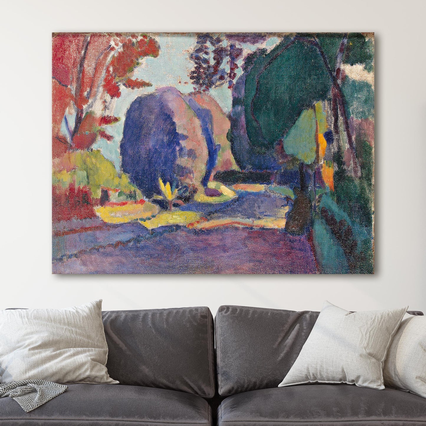 Luxembourg Gardens 1901 by Henri Matisse