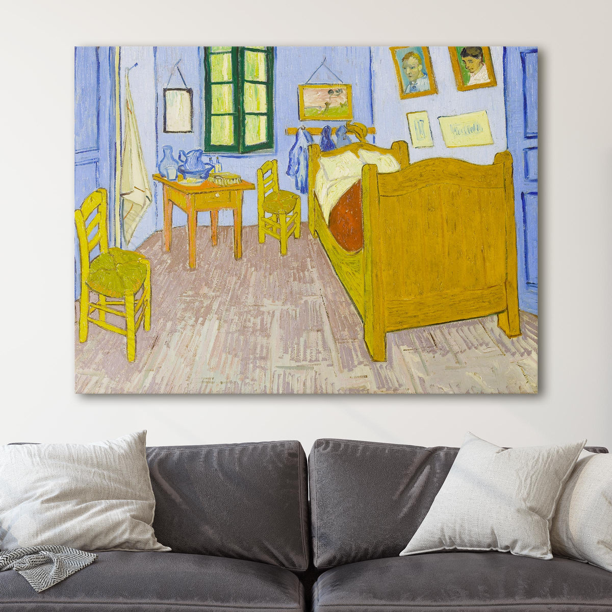 Van Gogh's Bedroom In Arles, 1889 by Vincent Van Gogh