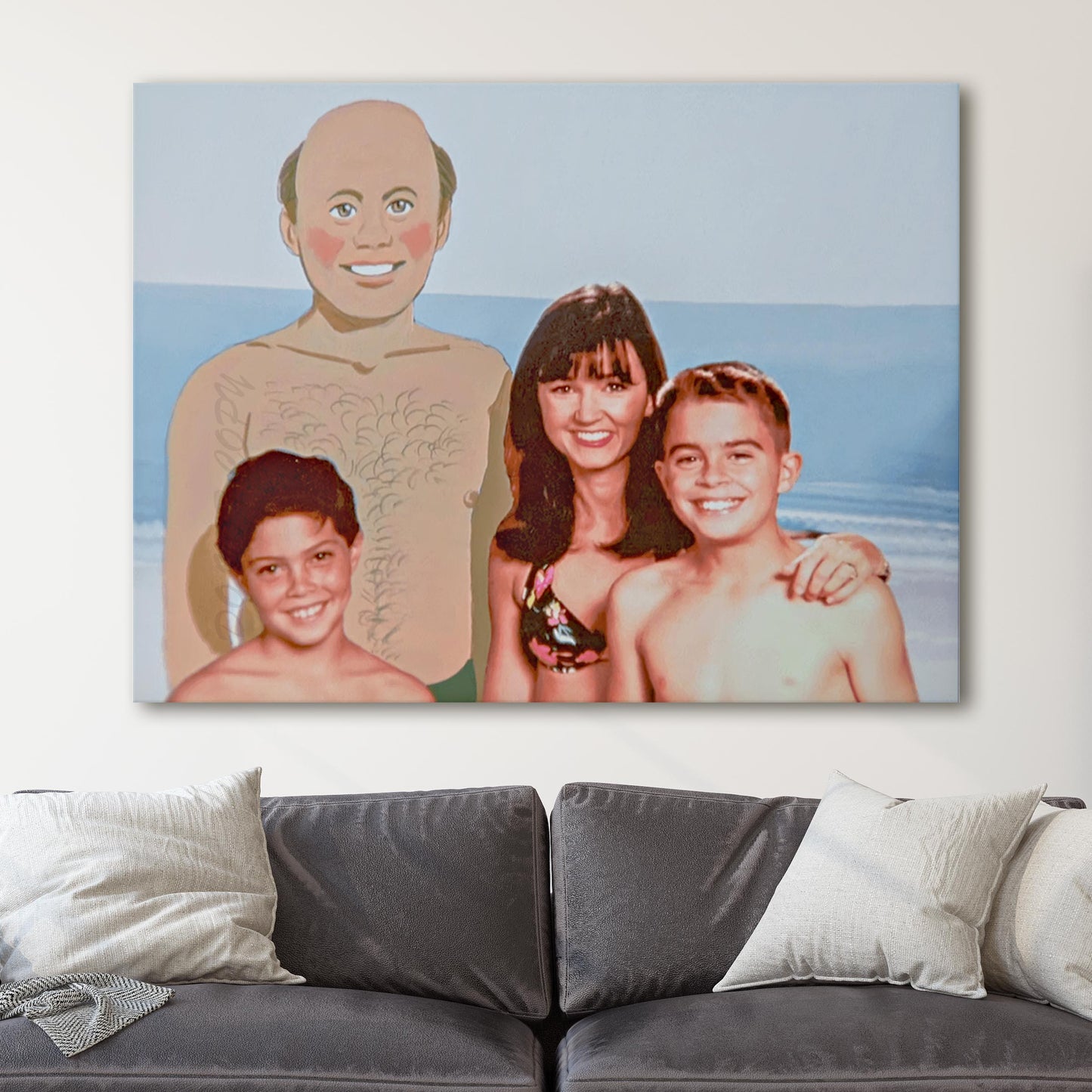 Seinfeld Kruger Family Beach Photo II