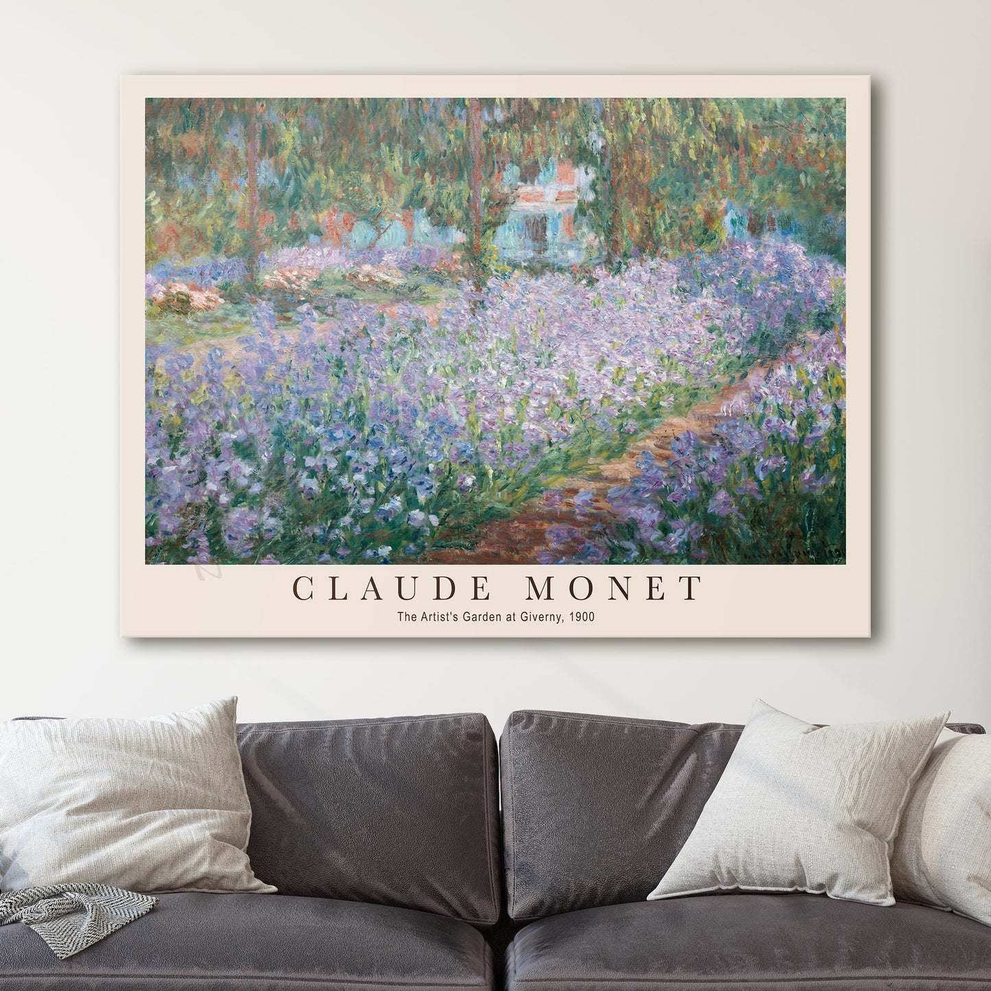 Claude Monet - The Artist's Garden at Giverny