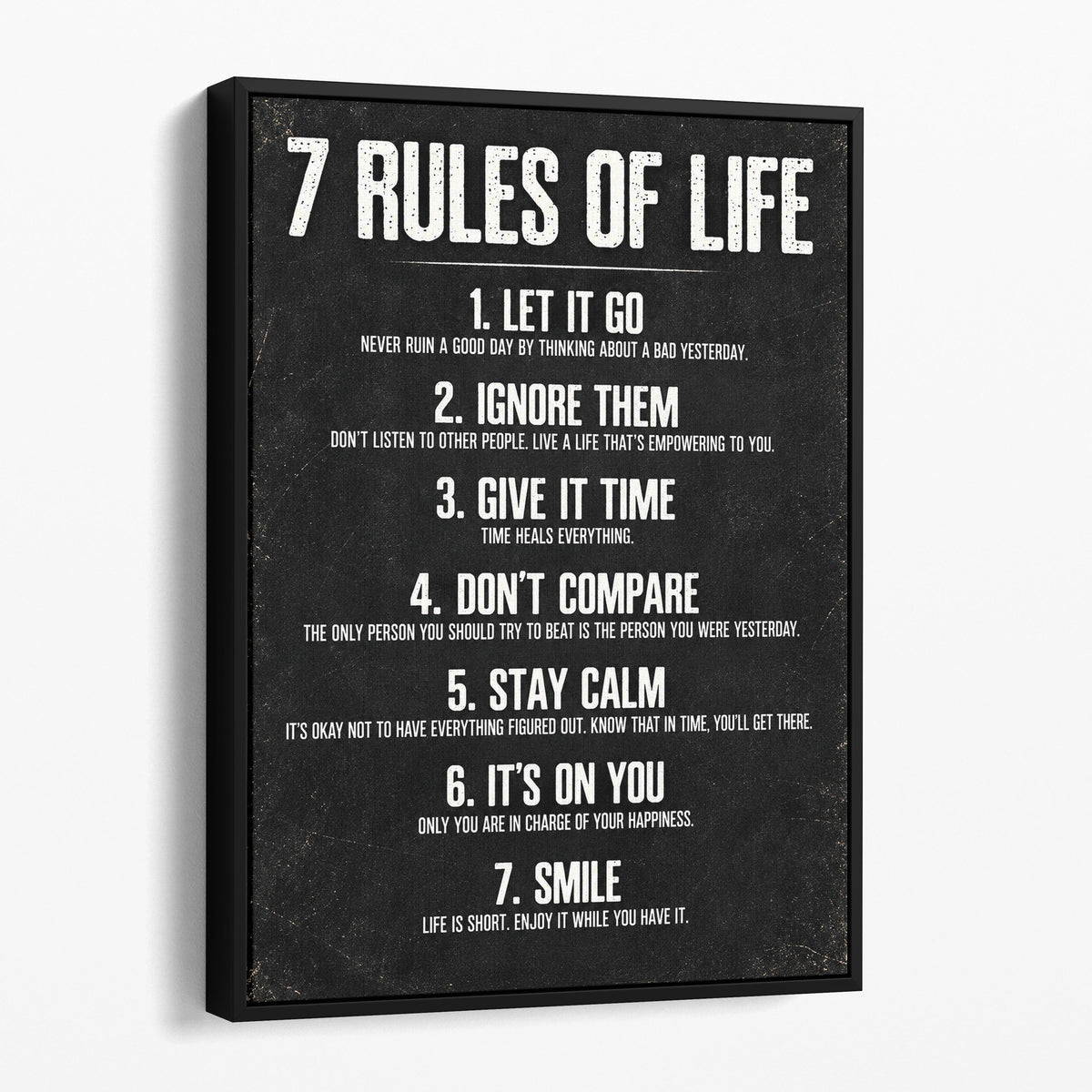 7 Rules of Life