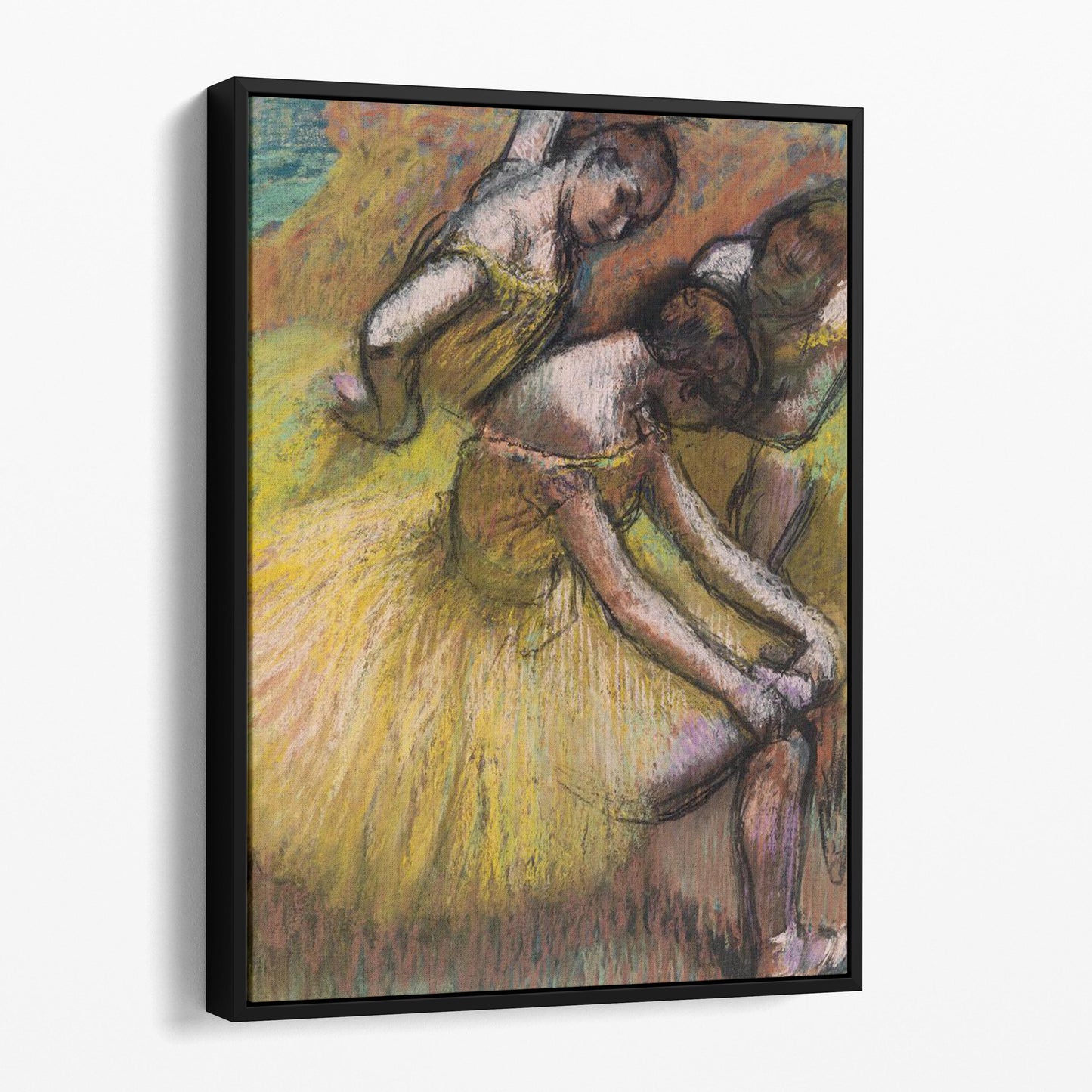 A Group Of Dancers by Edgar Degas