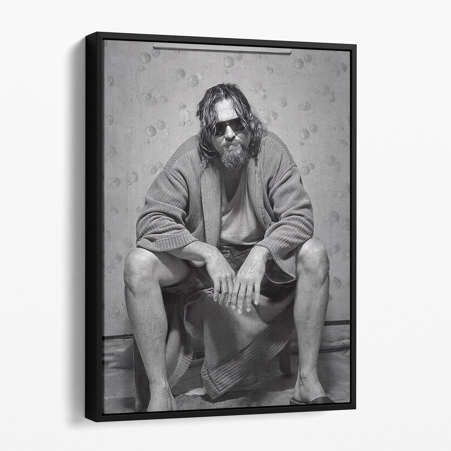 The Dude In The Big Lebowski Toilet Scene