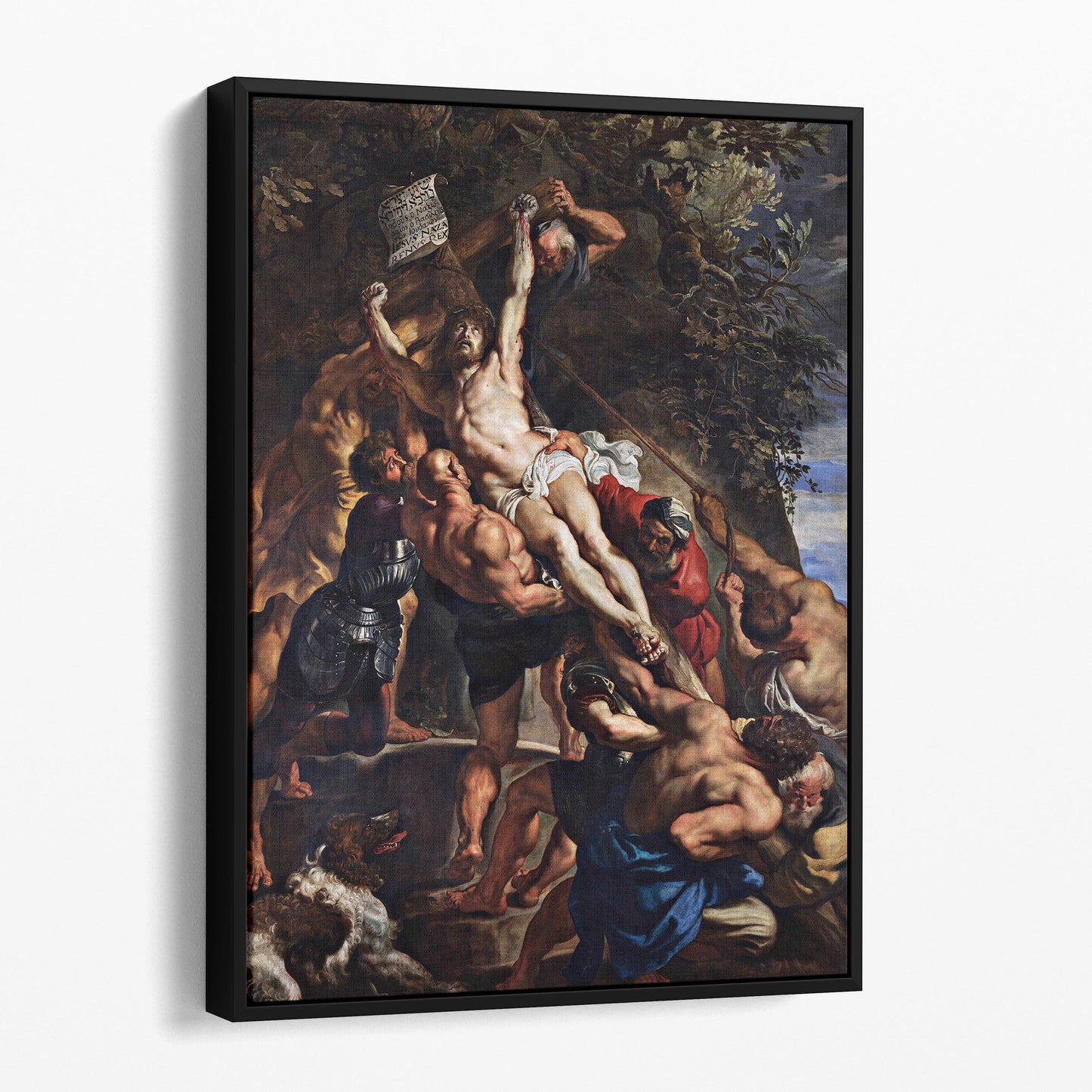 Elevation of the Cross by Peter Paul Rubens