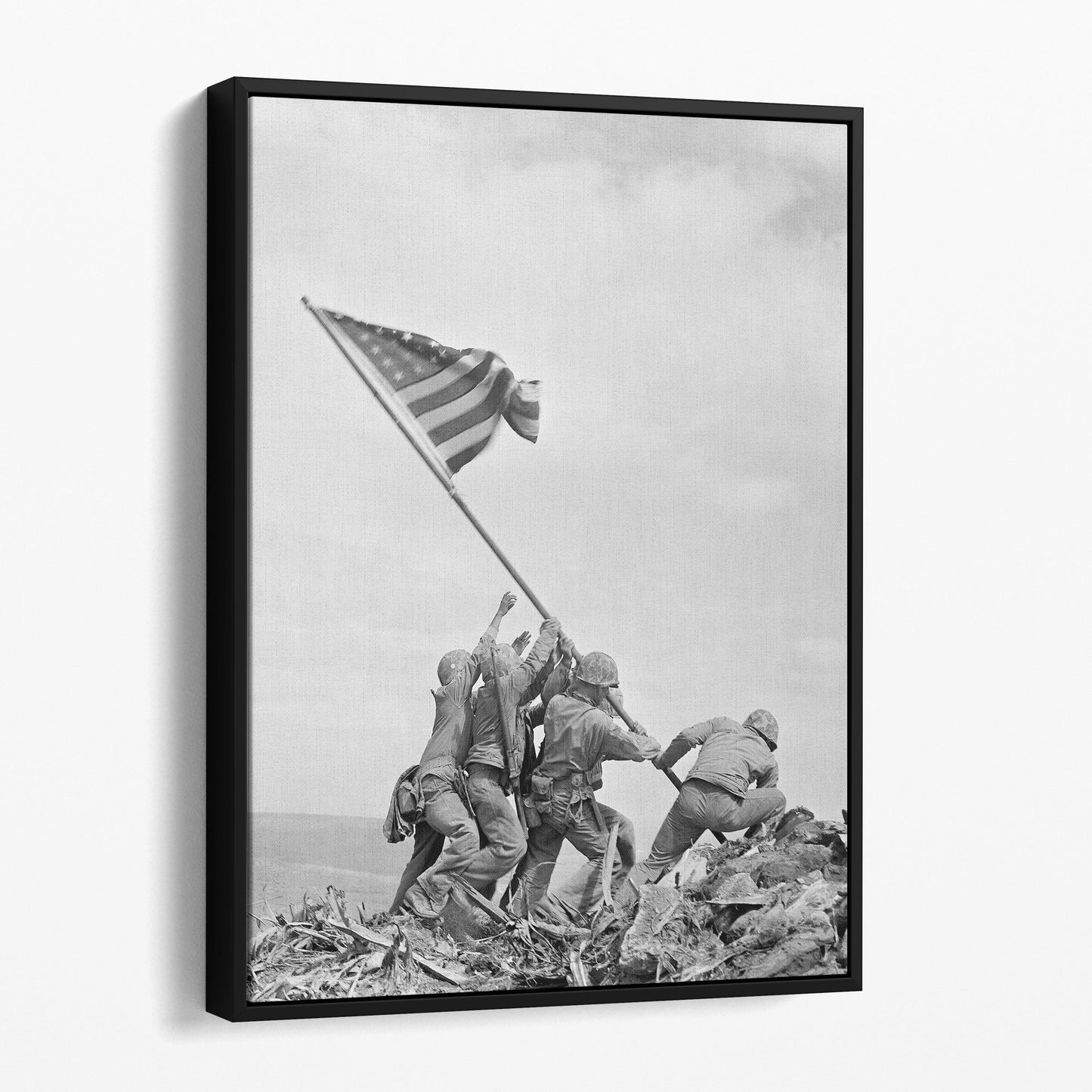 Raising the Flag on Iwo Jima, 1945