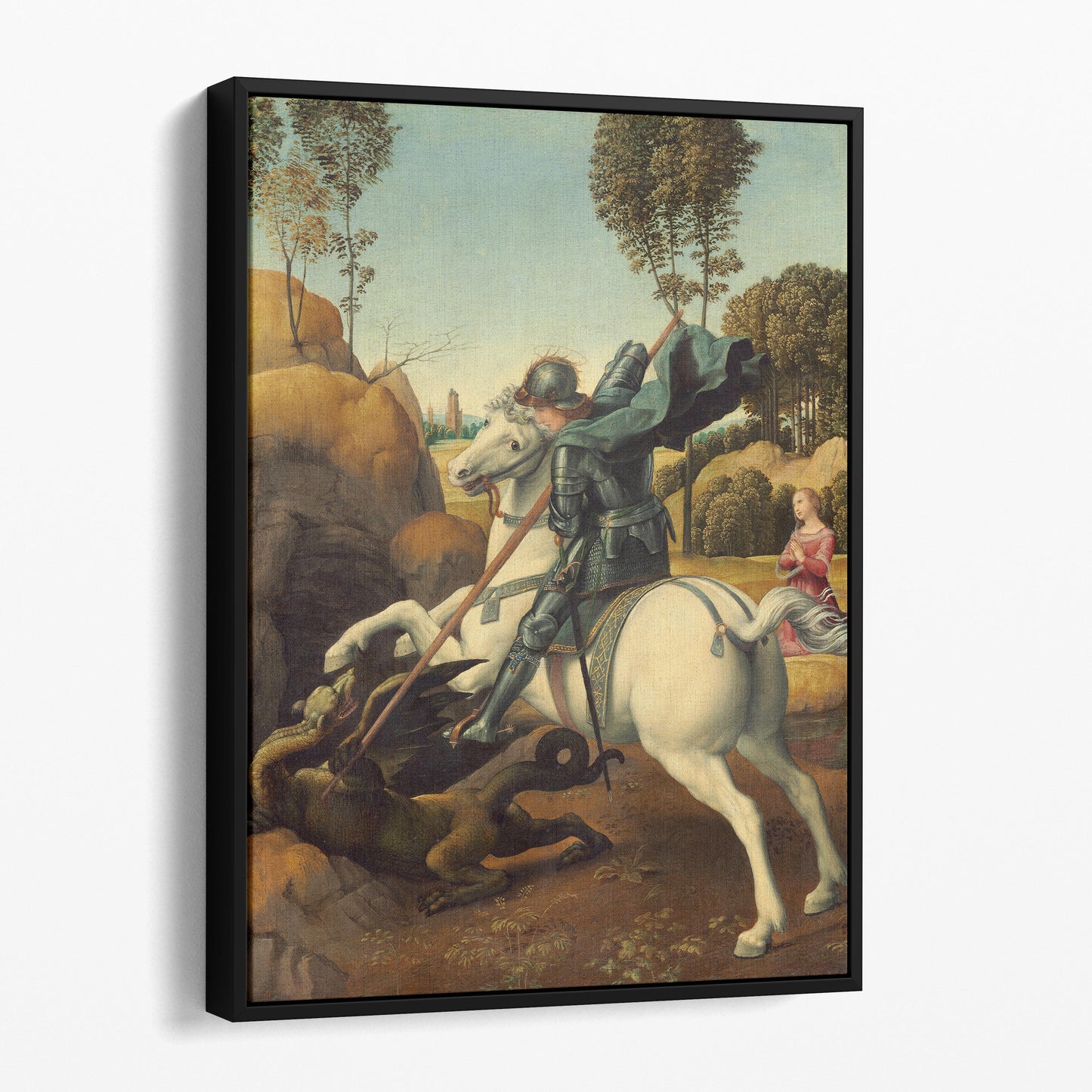 St George and the Dragon - Raphael