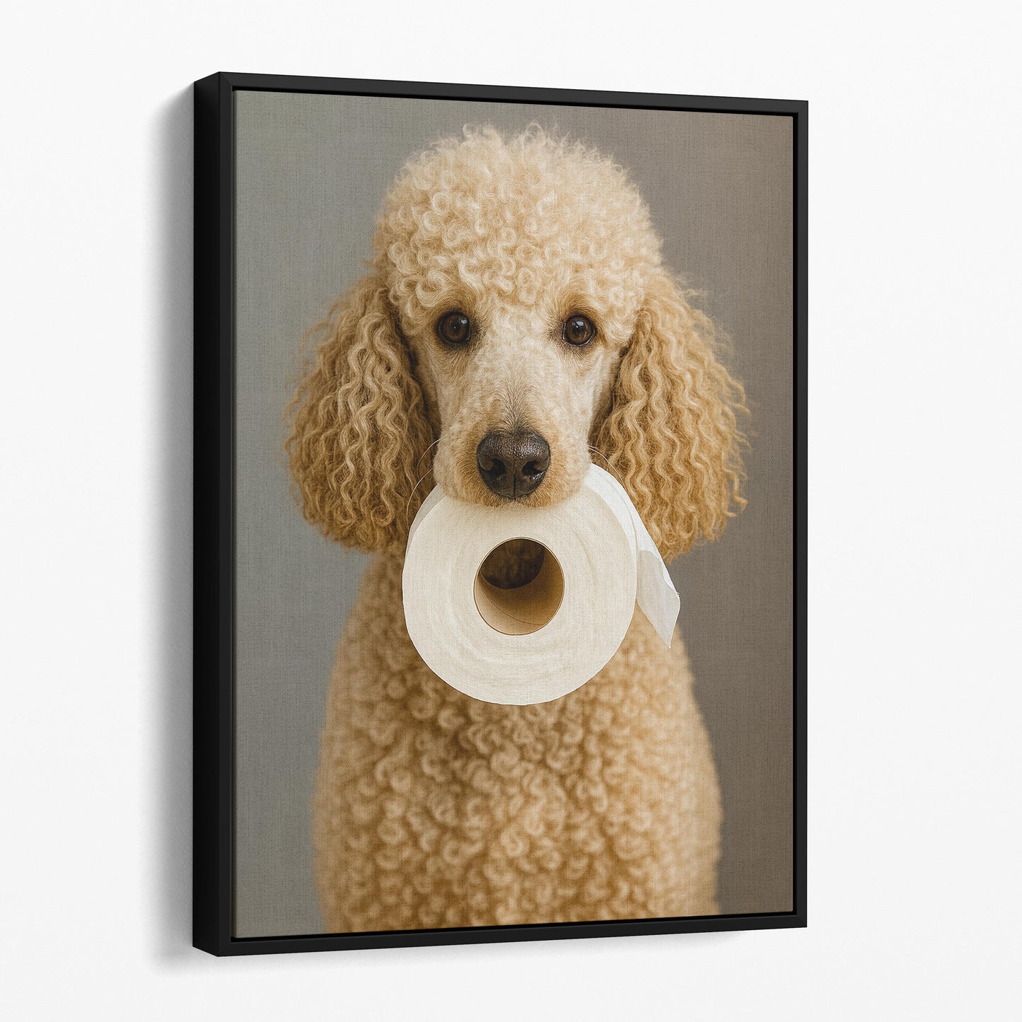 Poodle Dog Toilet Paper