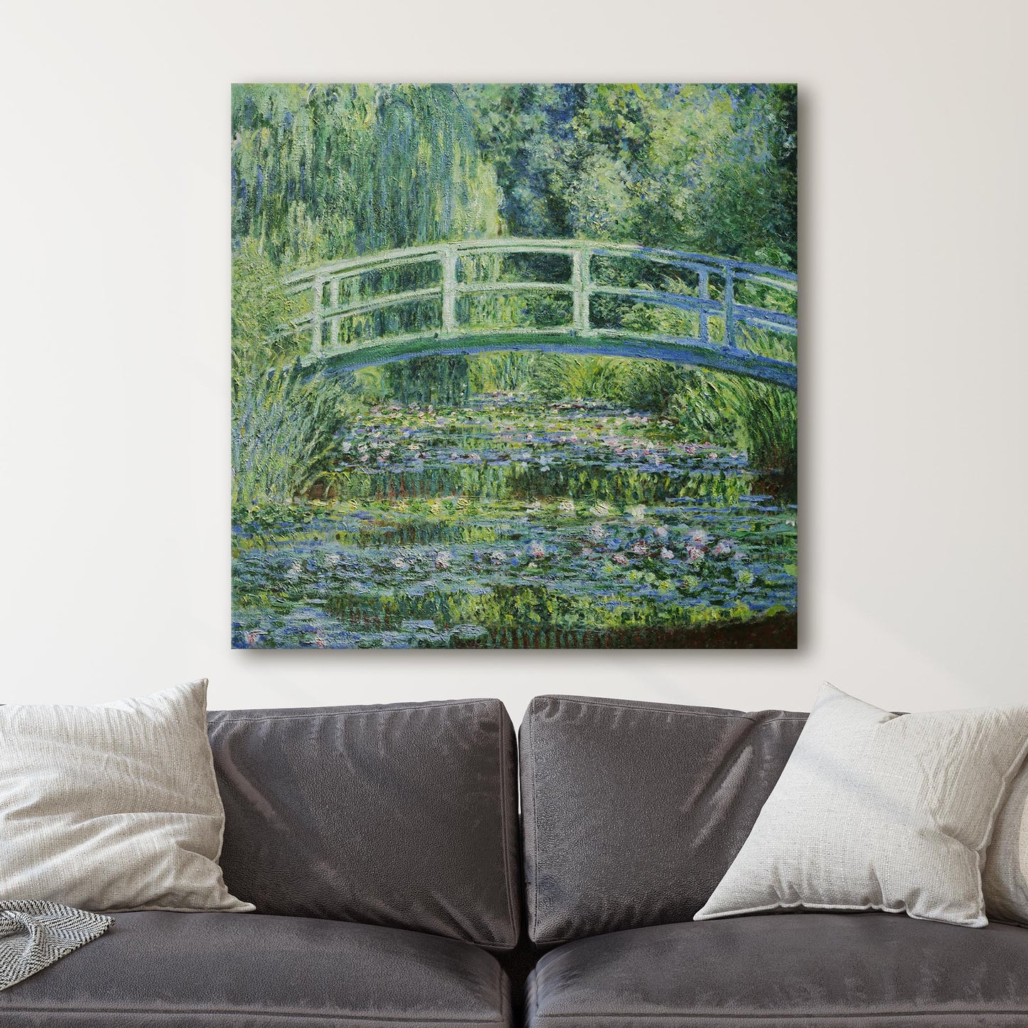 Water Lilies and Japanese Bridge (1899) by Claude Monet