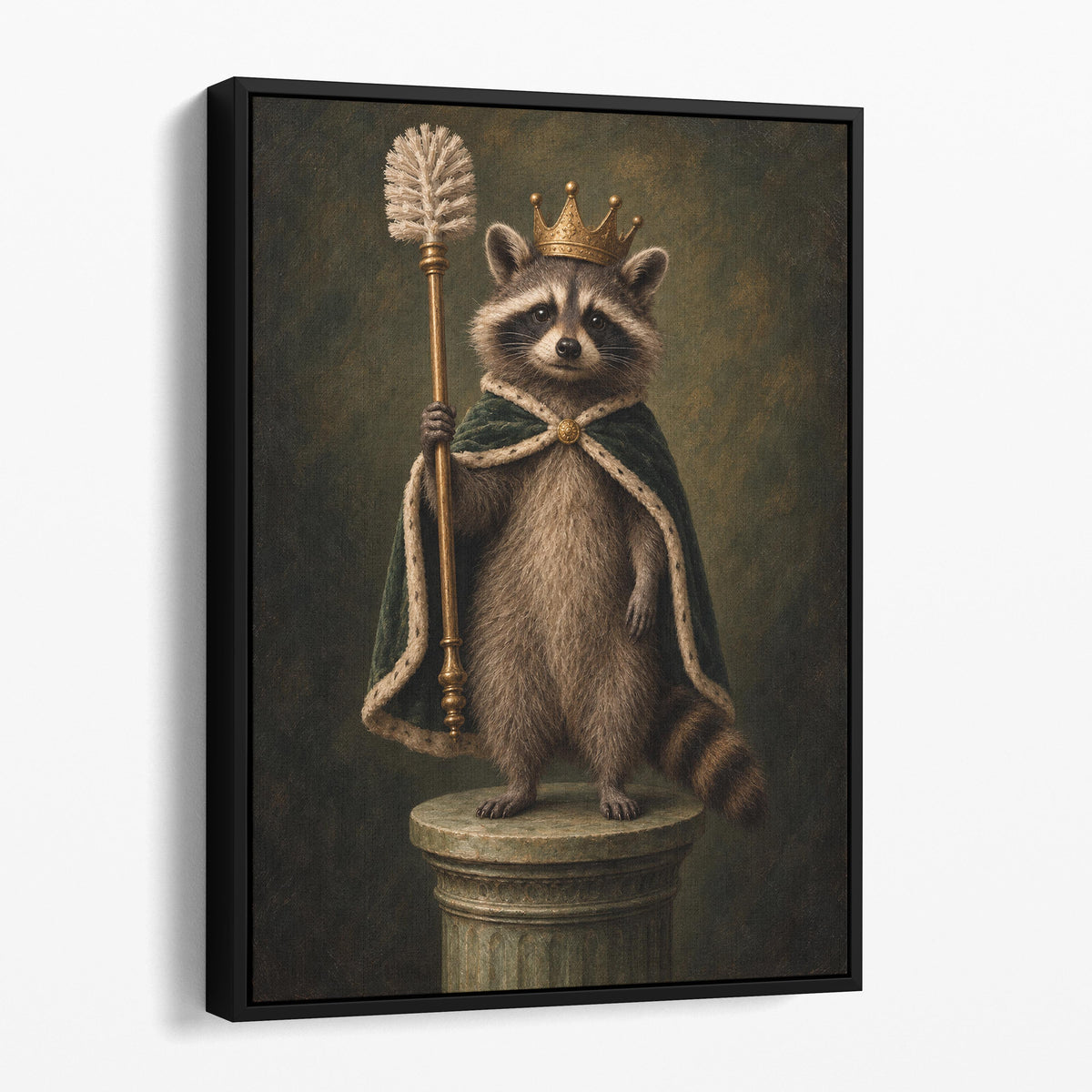 Raccoon Toilet King