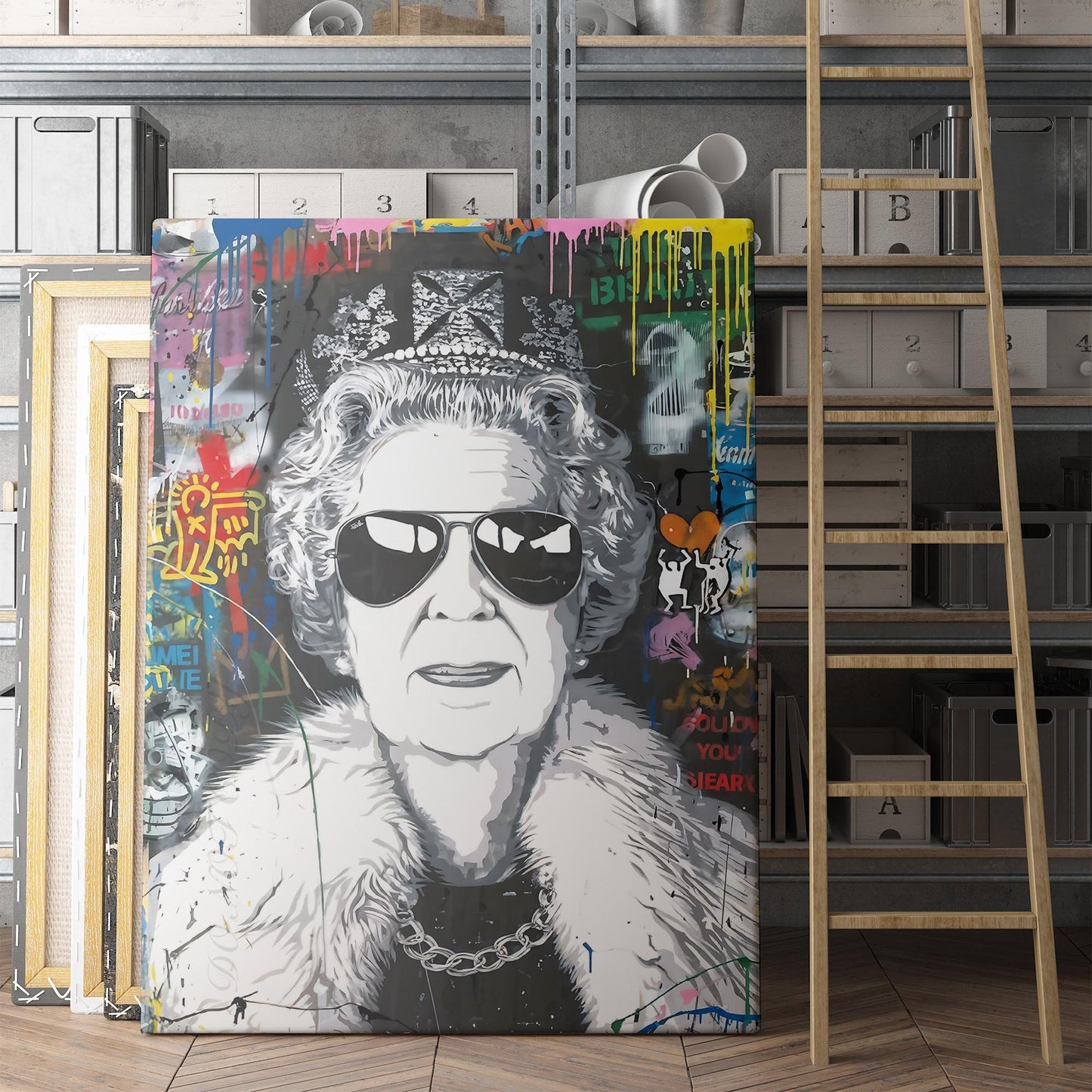 Banksy Queen Elizabeth