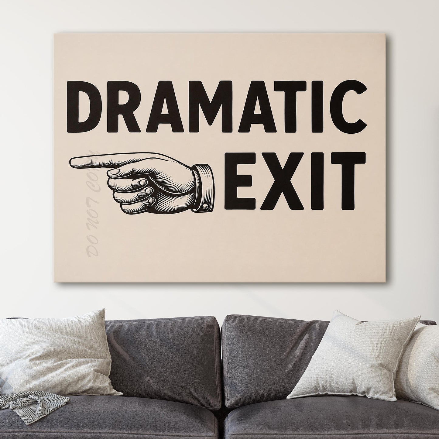 Dramatic Exit Left