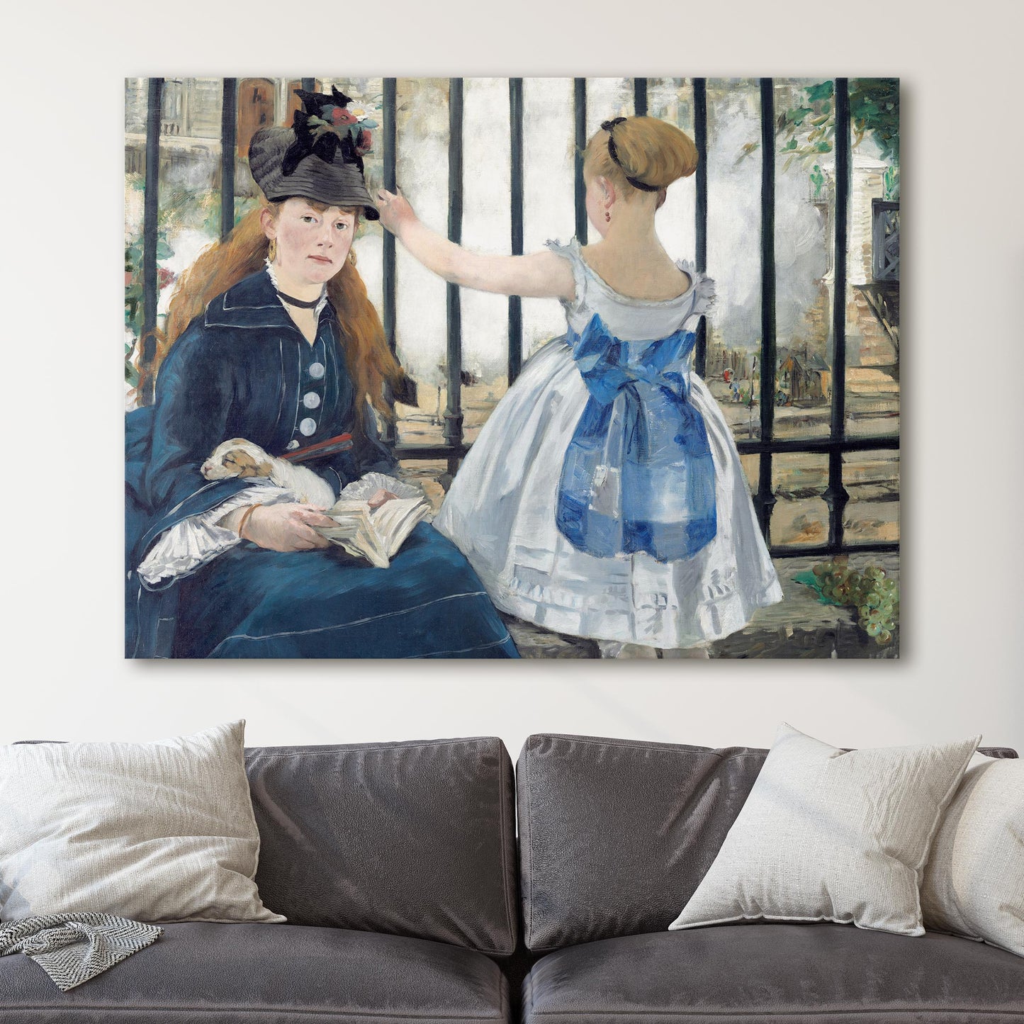 The Railway by Edouard Manet