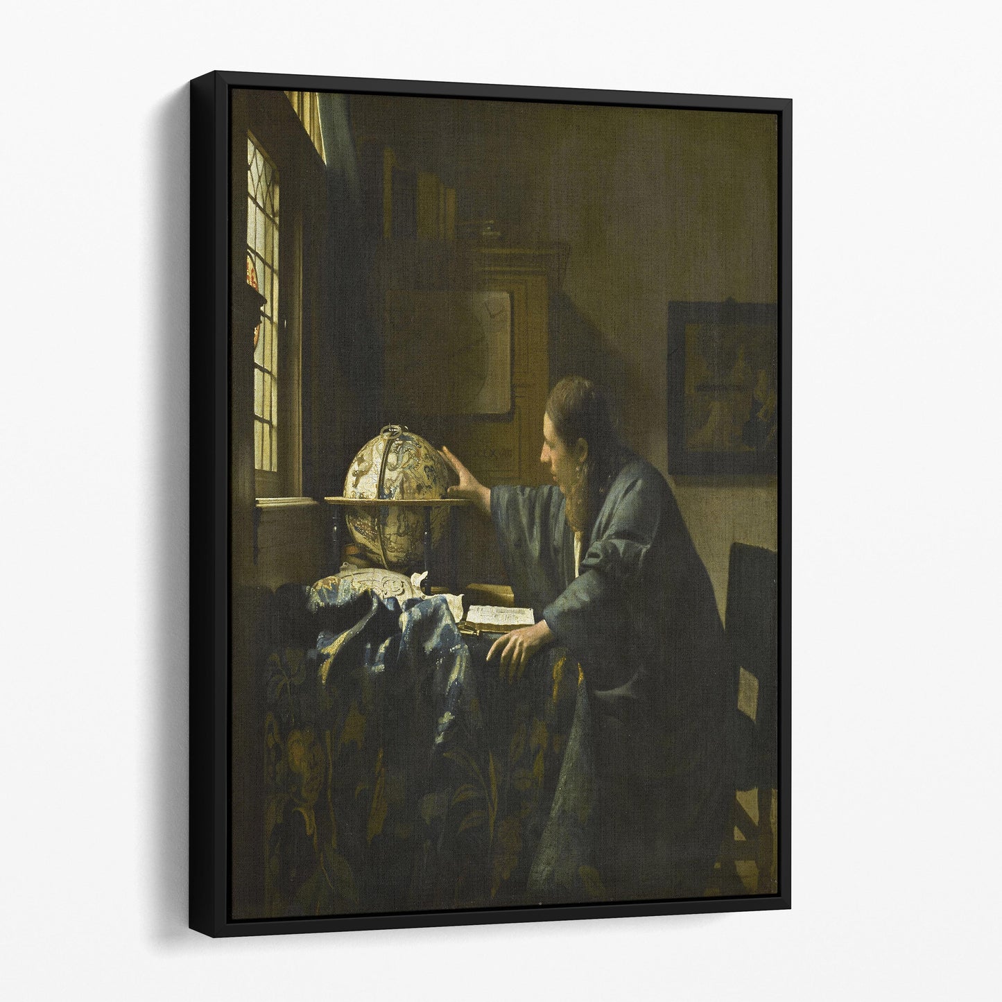 The Astronomer 1668 by Johannes Vermeer