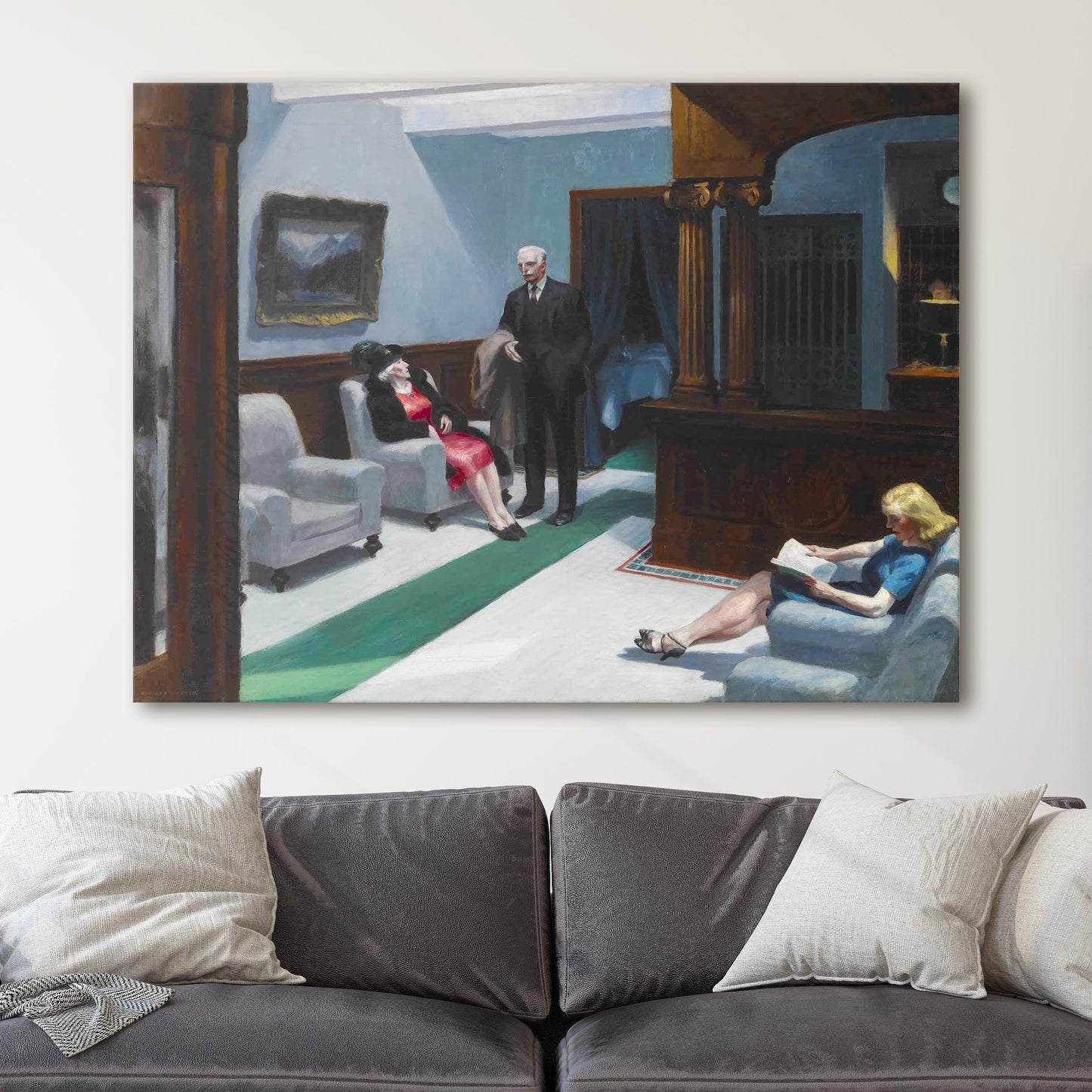 American Hotel by Edward Hopper