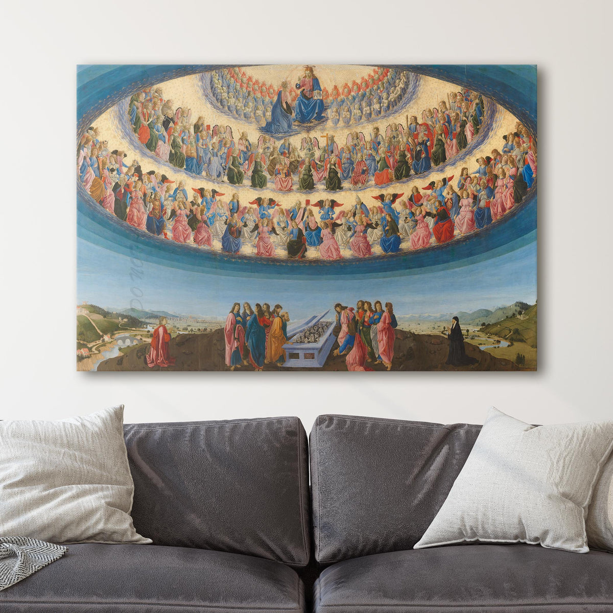 The Assumption of the Virgin, 1475 - Francesco Botticini