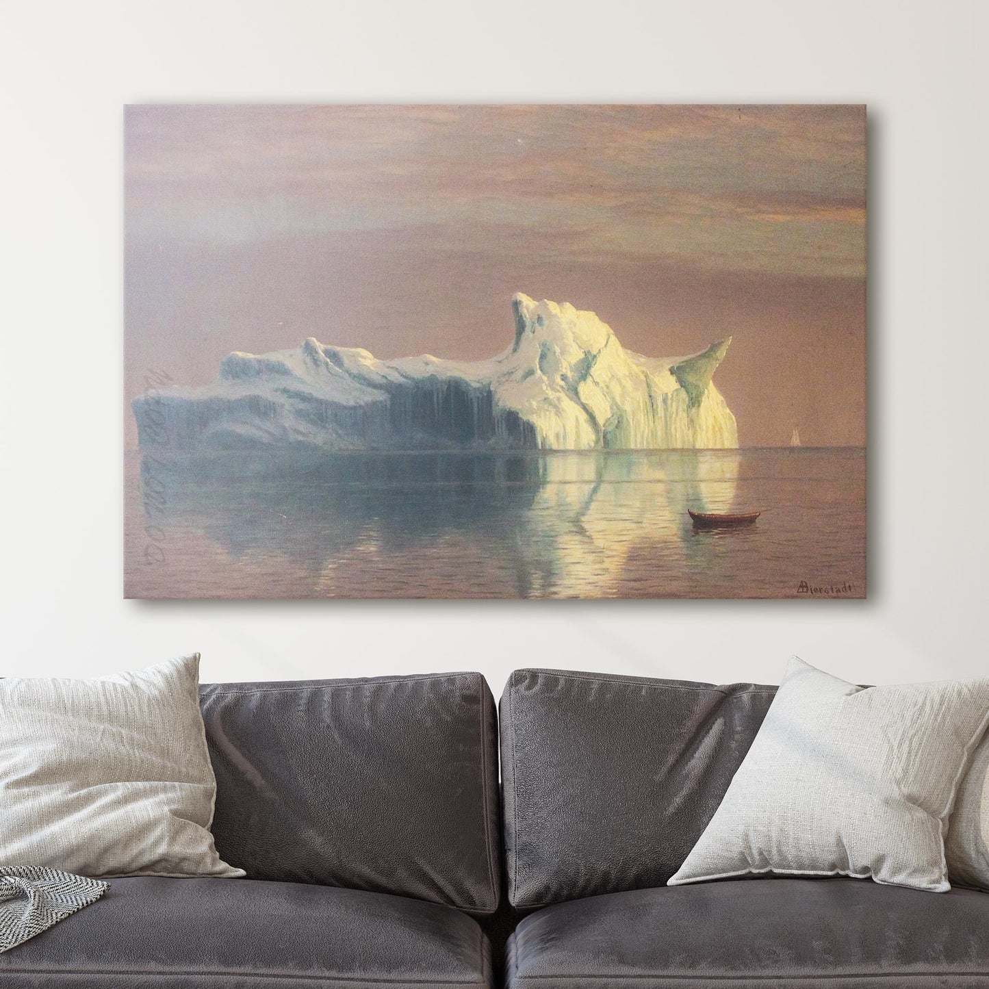 The Iceberg by Albert Bierstadt