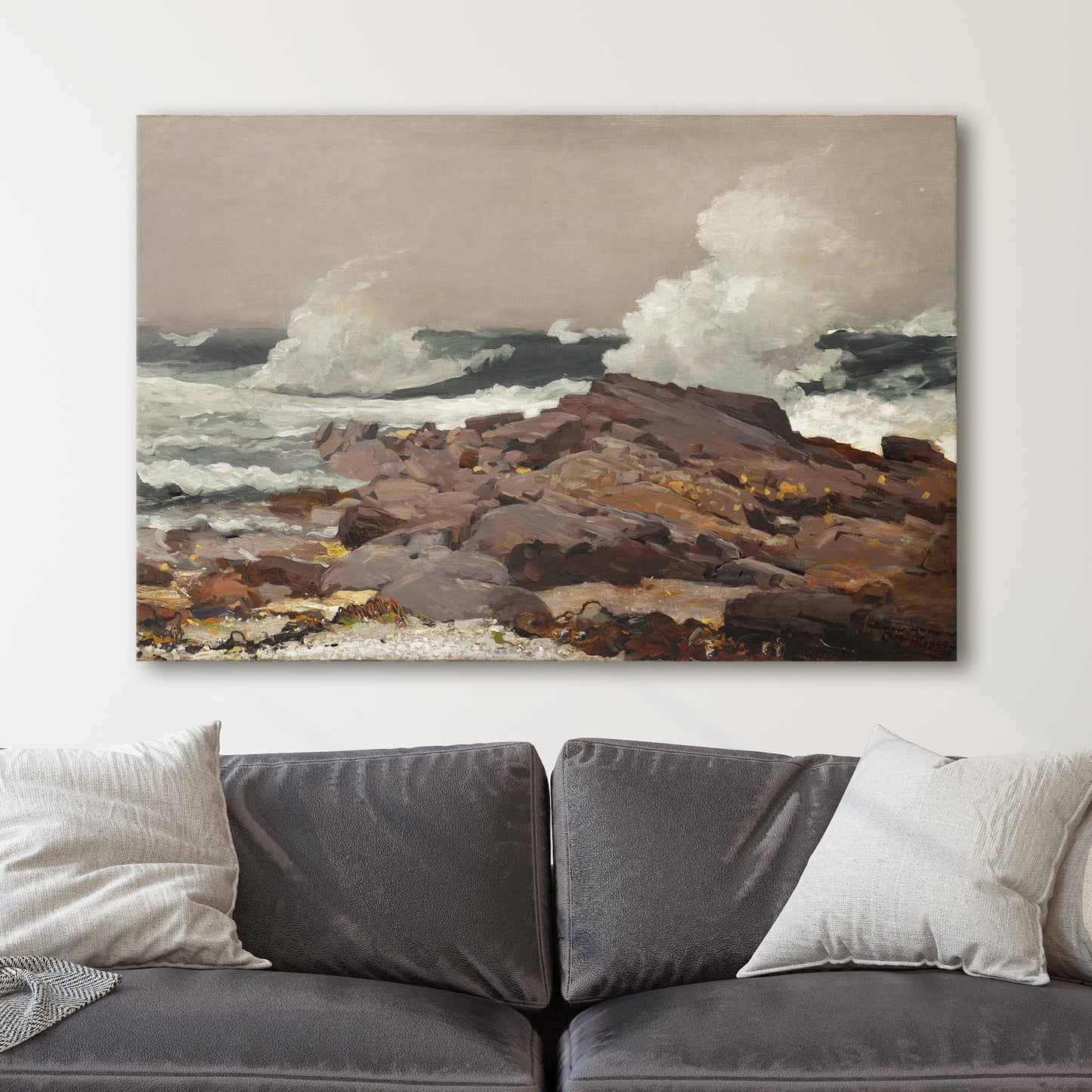 Eastern Point, 1900 by Winslow Homer