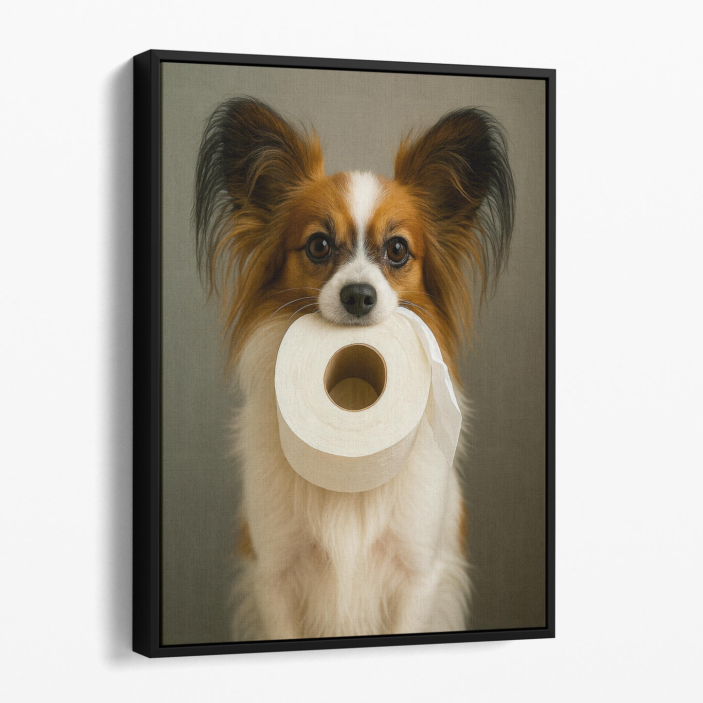 Papillon Dog Toilet Paper