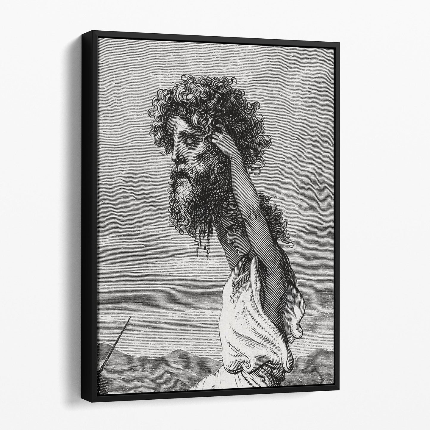 David Slays Goliath by Gustave Dore