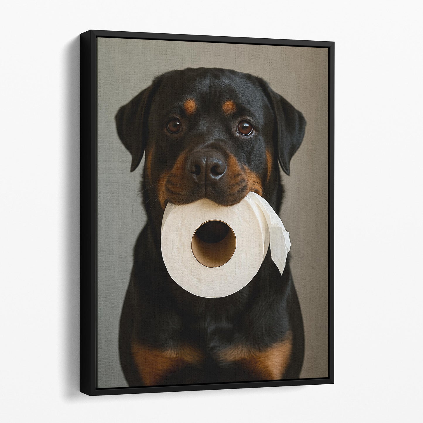 Rottweiler Dog Toilet Paper