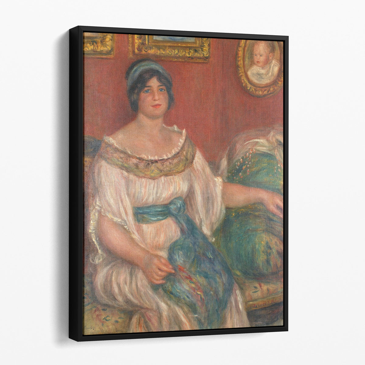 Portrait of Madame Colonna Romano - Renoir
