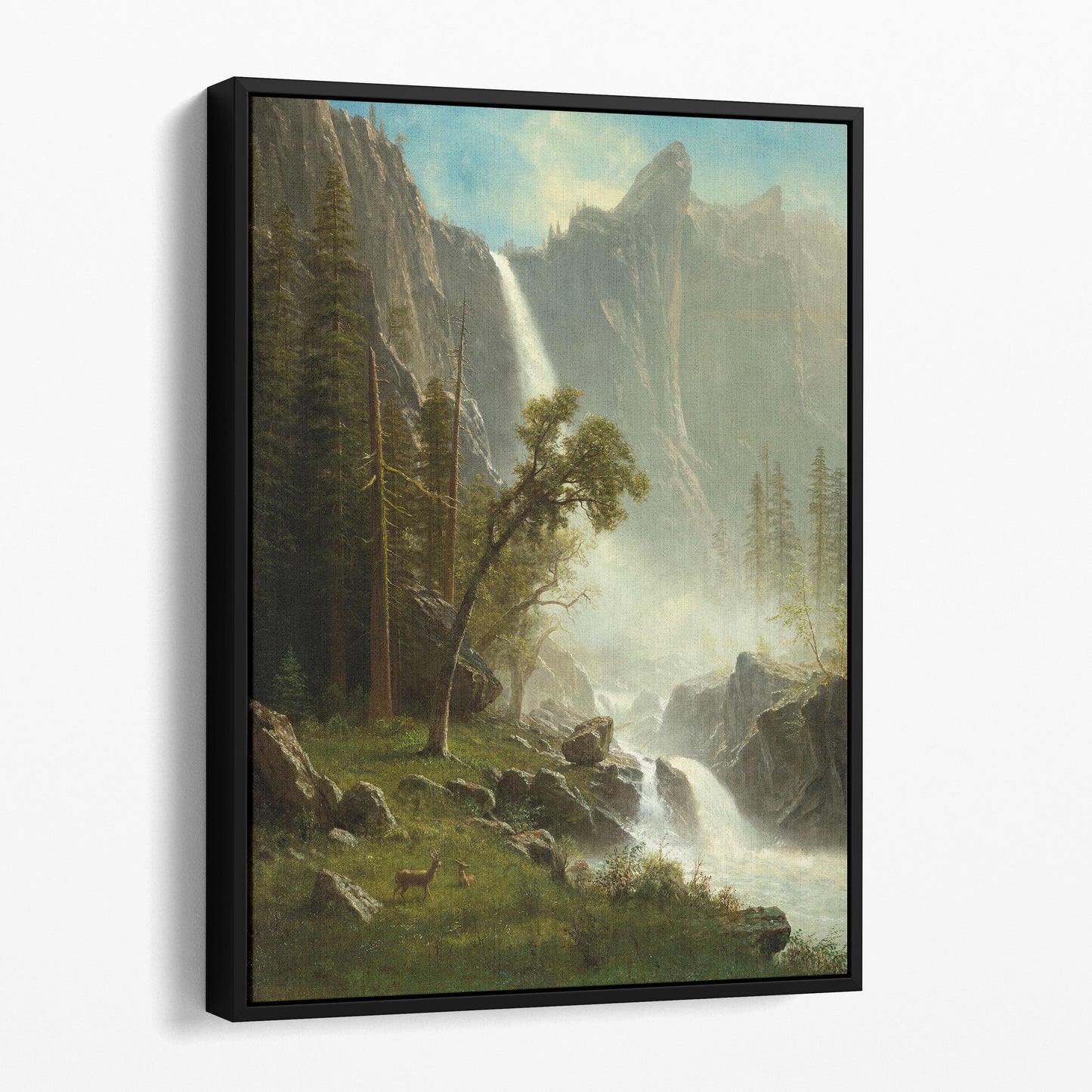 Yosemite Falls by Albert Bierstadt