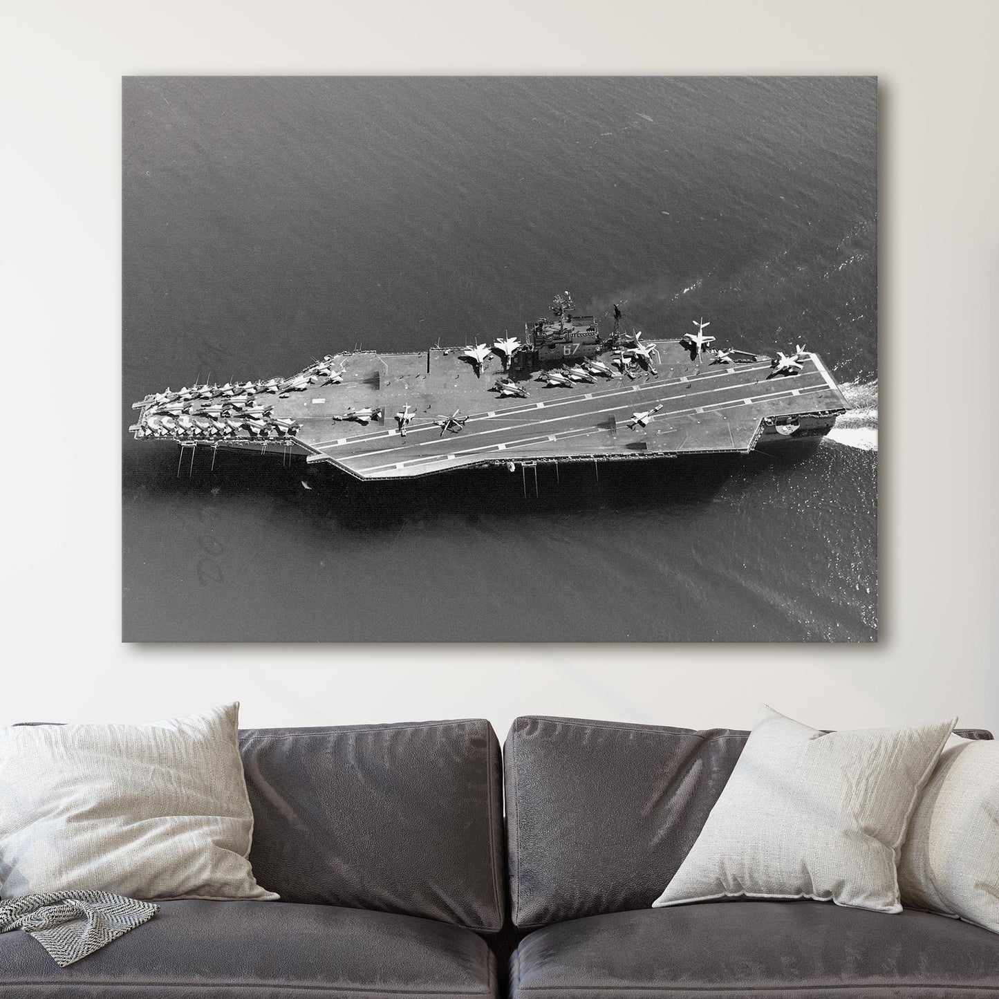 USS John F Kennedy Aircraft Carrier