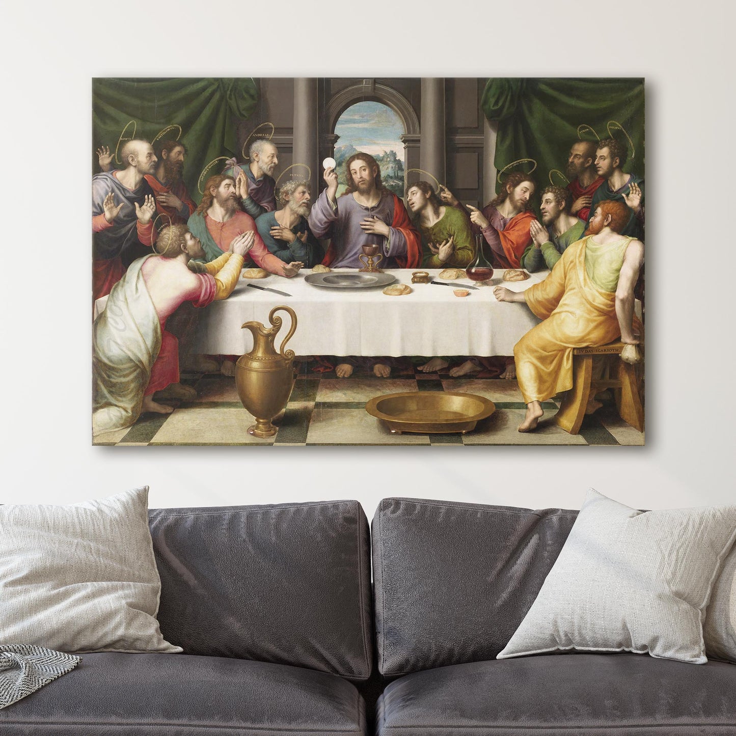 The Last Supper by Vicente Juan Macip
