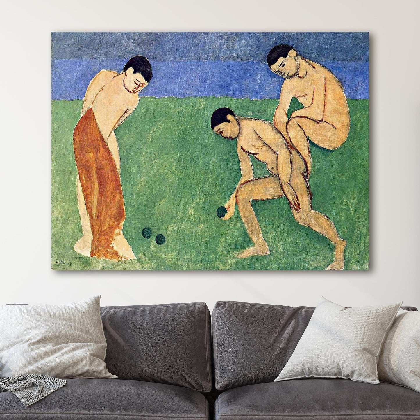 Game of Bowls 1908 by Henri Matisse