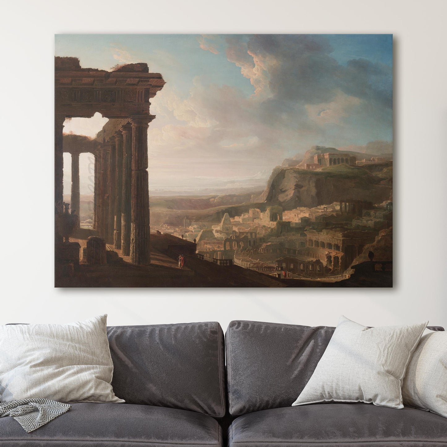 Ruins of an Ancient City - John Martin