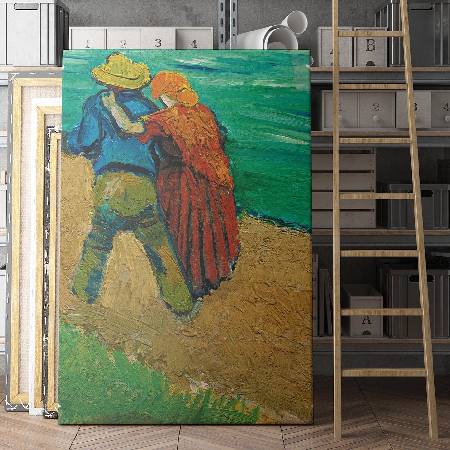 A Pair of Lovers, Arles, 1888 by Van Gogh