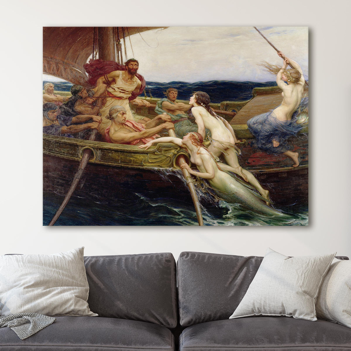 Ulysses and the Sirens - Herbert James Draper