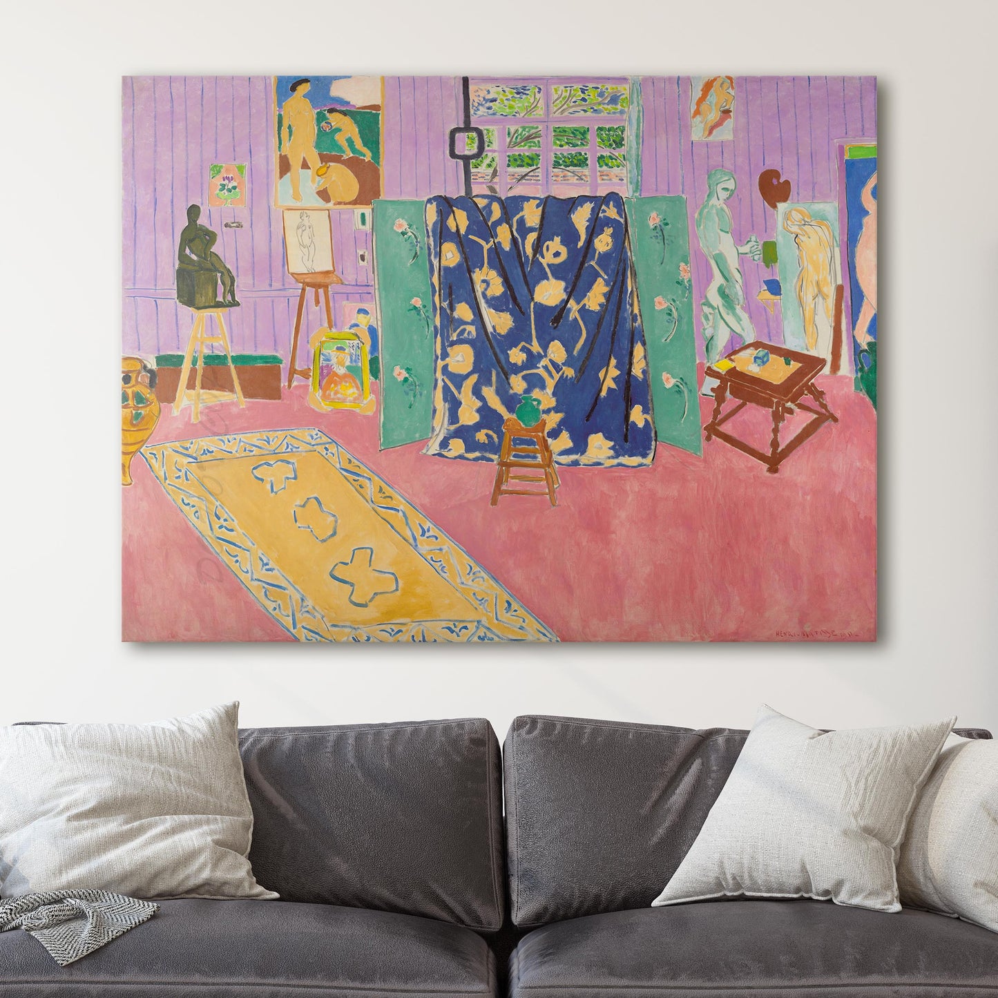 The Pink Studio 1911 by Henri Matisse