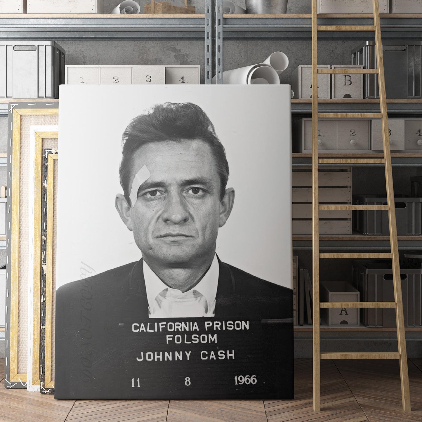 Johnny Cash Folsom Prison Mug Shot