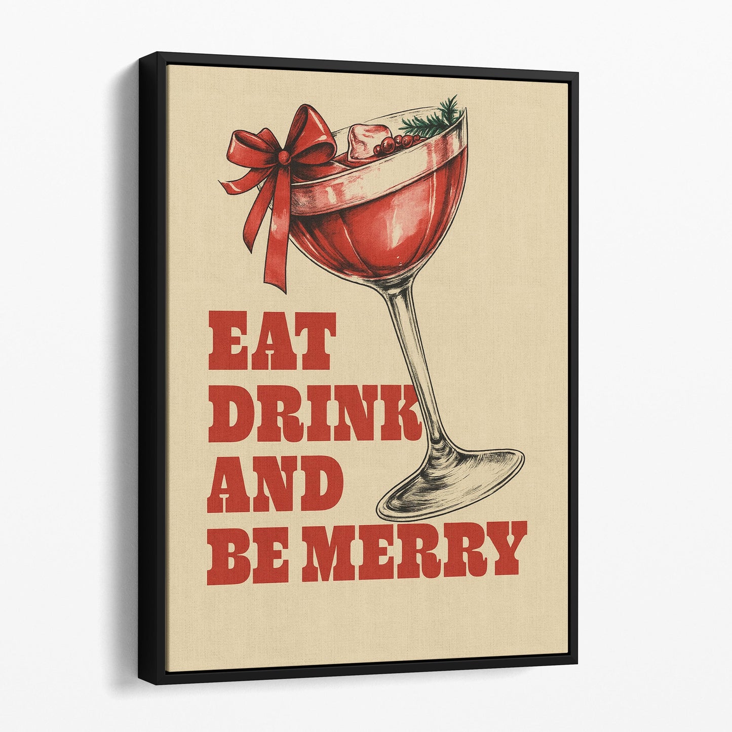 Eat Drink And Be Merry Christmas