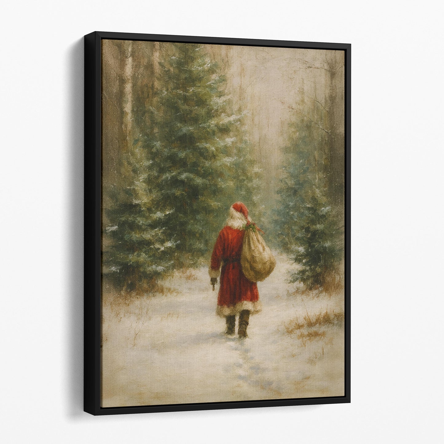 Santa Claus With Gifts