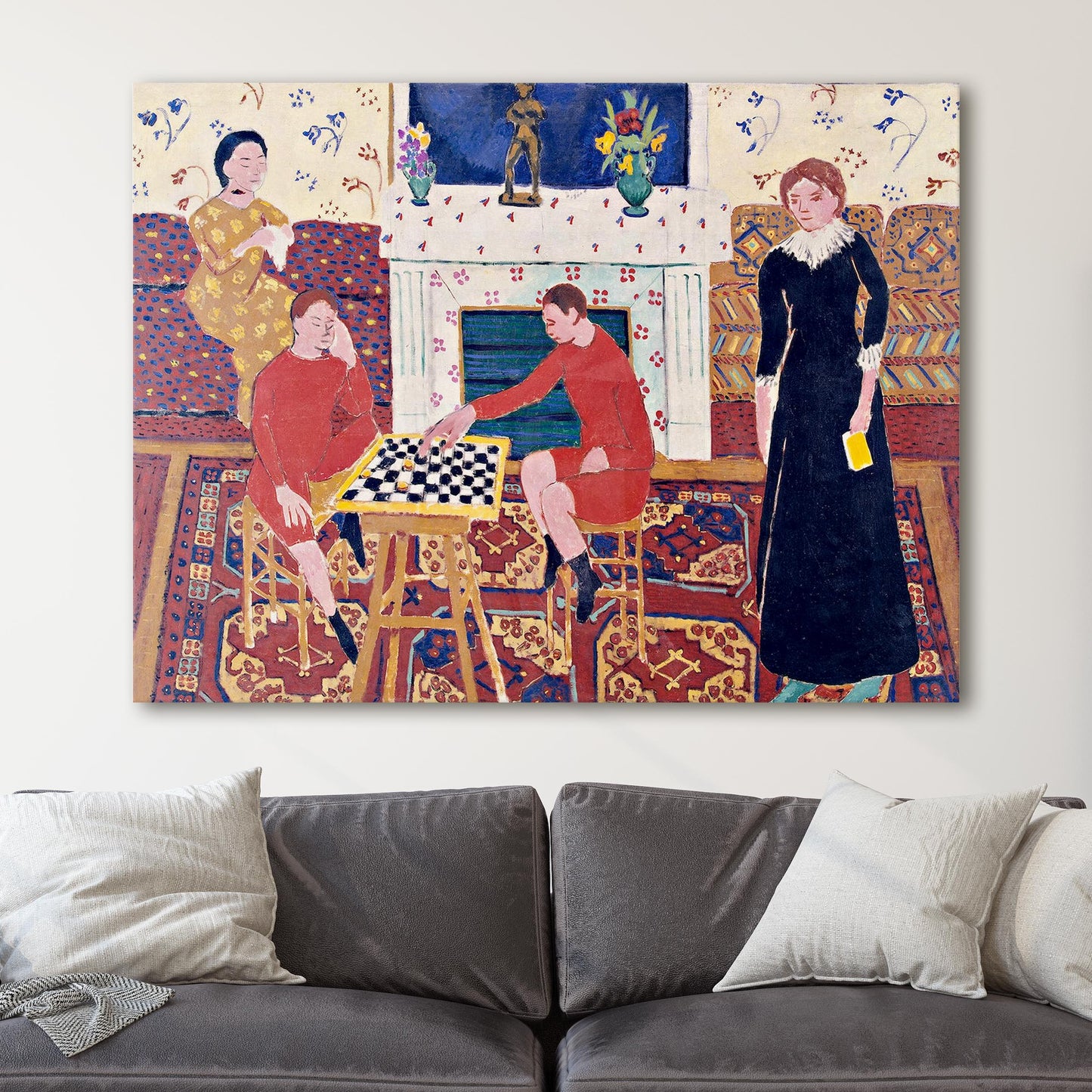 Painter's Family 1911 by Henri Matisse