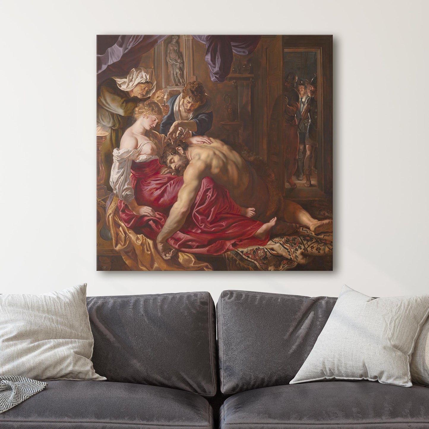 Samson and Delilah by Peter Paul Rubens